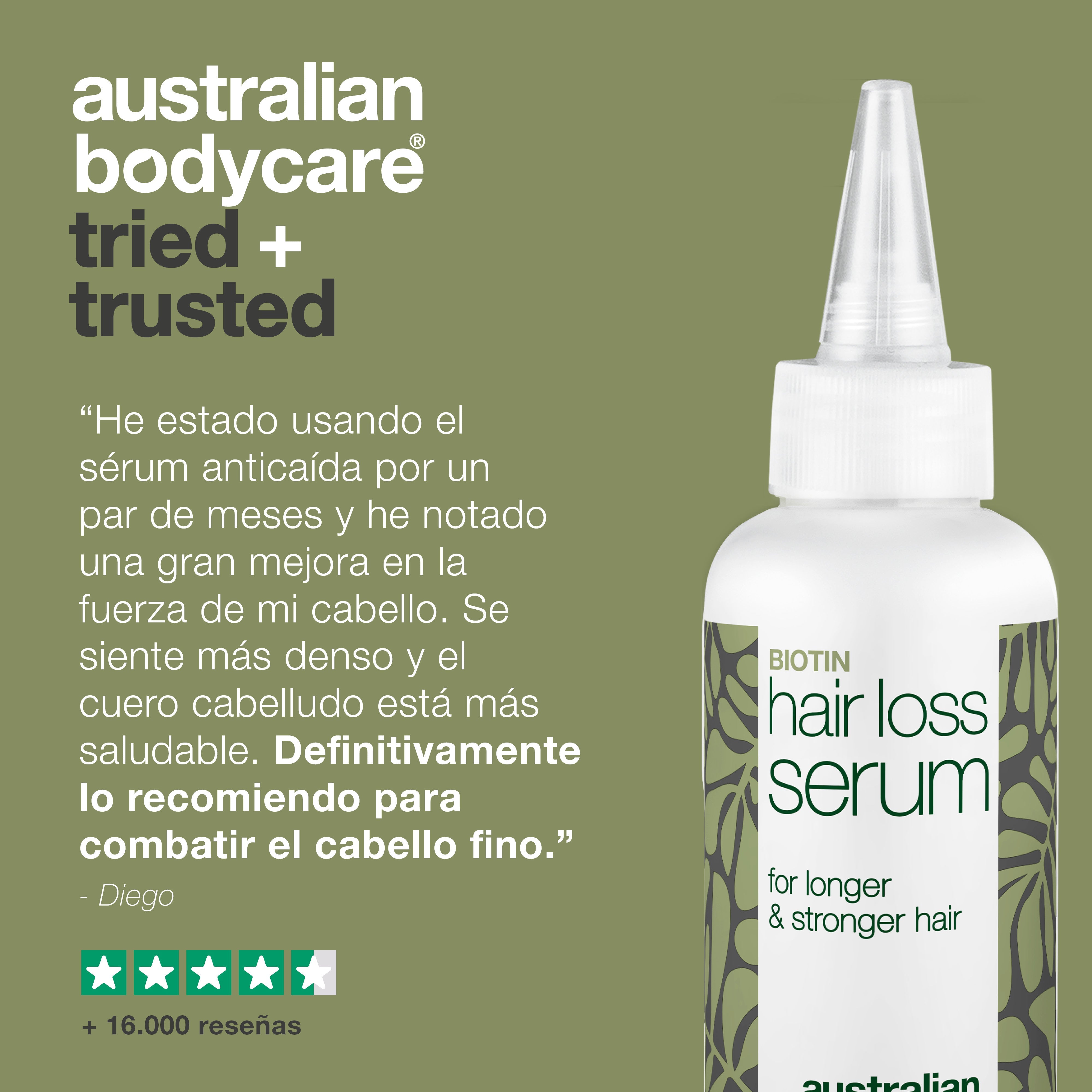 Sérum anticaída con biotina y Capilia Longa — Sérum capilar para el cuidado de la caída del cabello, el cabello fino y la caída del cabello