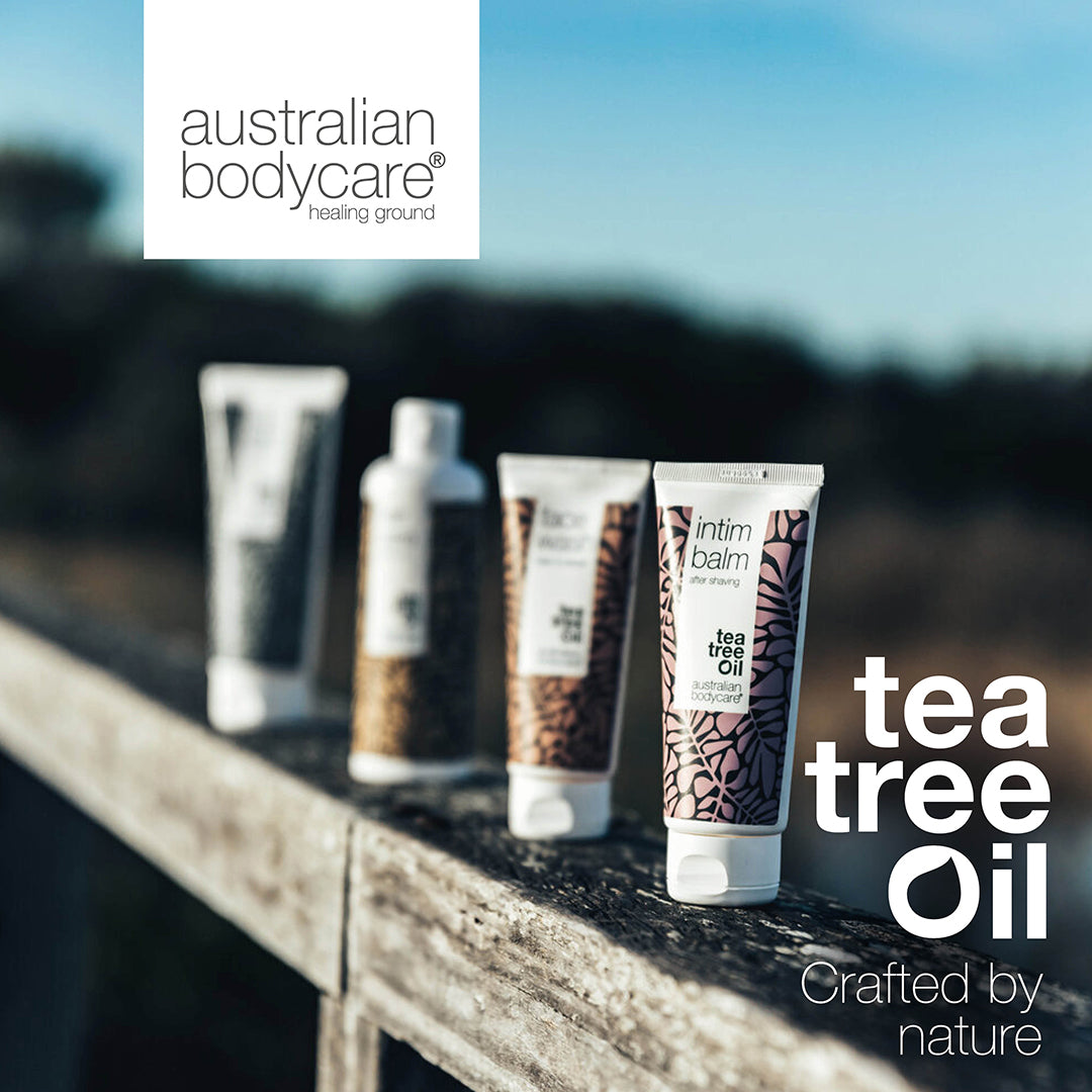 3 productos para manchas, acné y puntos negros en la espalda y glúteos - 3 productos con aceite natural del árbol del té