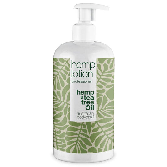 Hamp Body lotion - Cuidado hidratante para la piel seca y para combatir el acné corporal