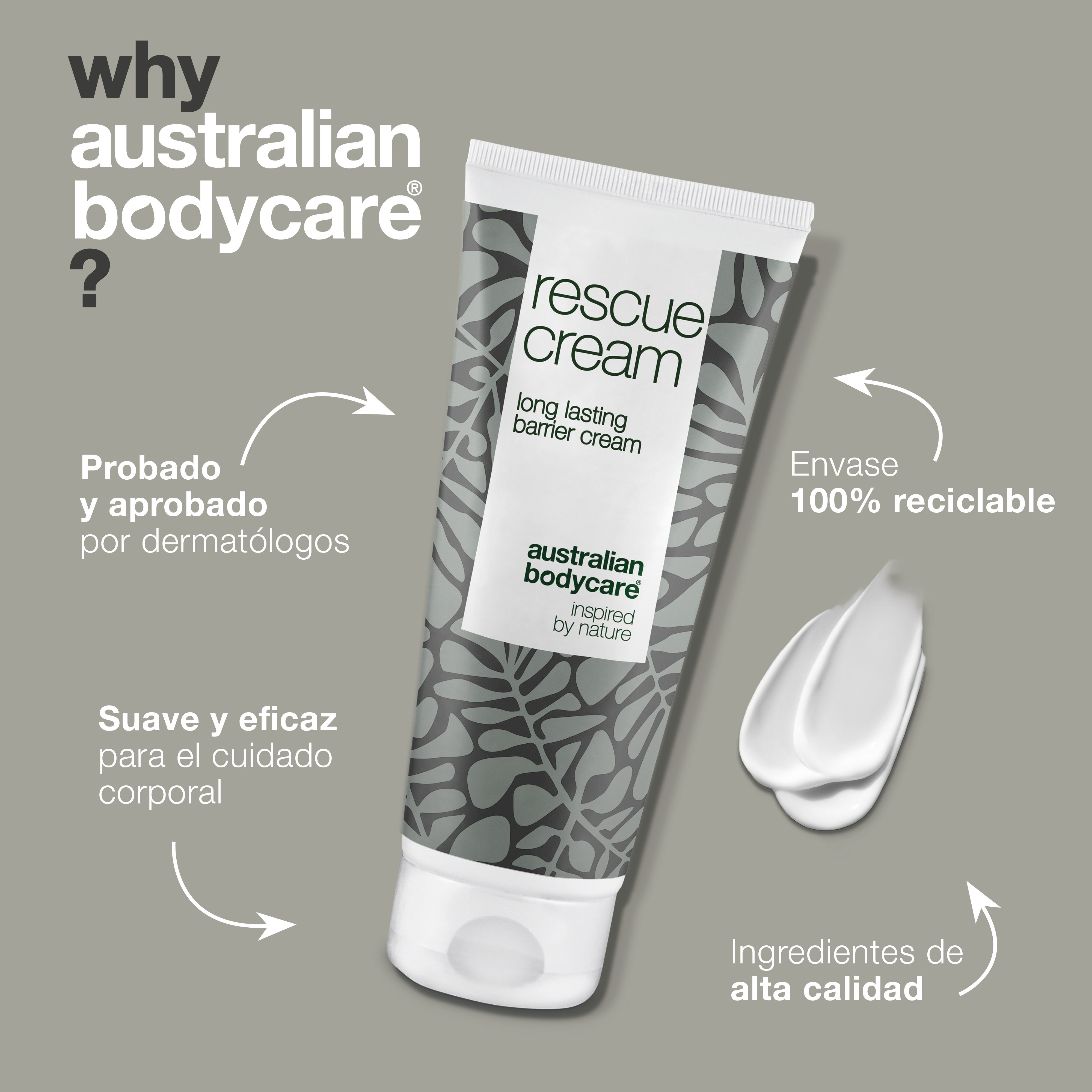Crema barrera para pieles dañadas, irritadas y enrojecidas — Crema barrera para pieles irritadas, dañadas y enrojecidas del cuerpo