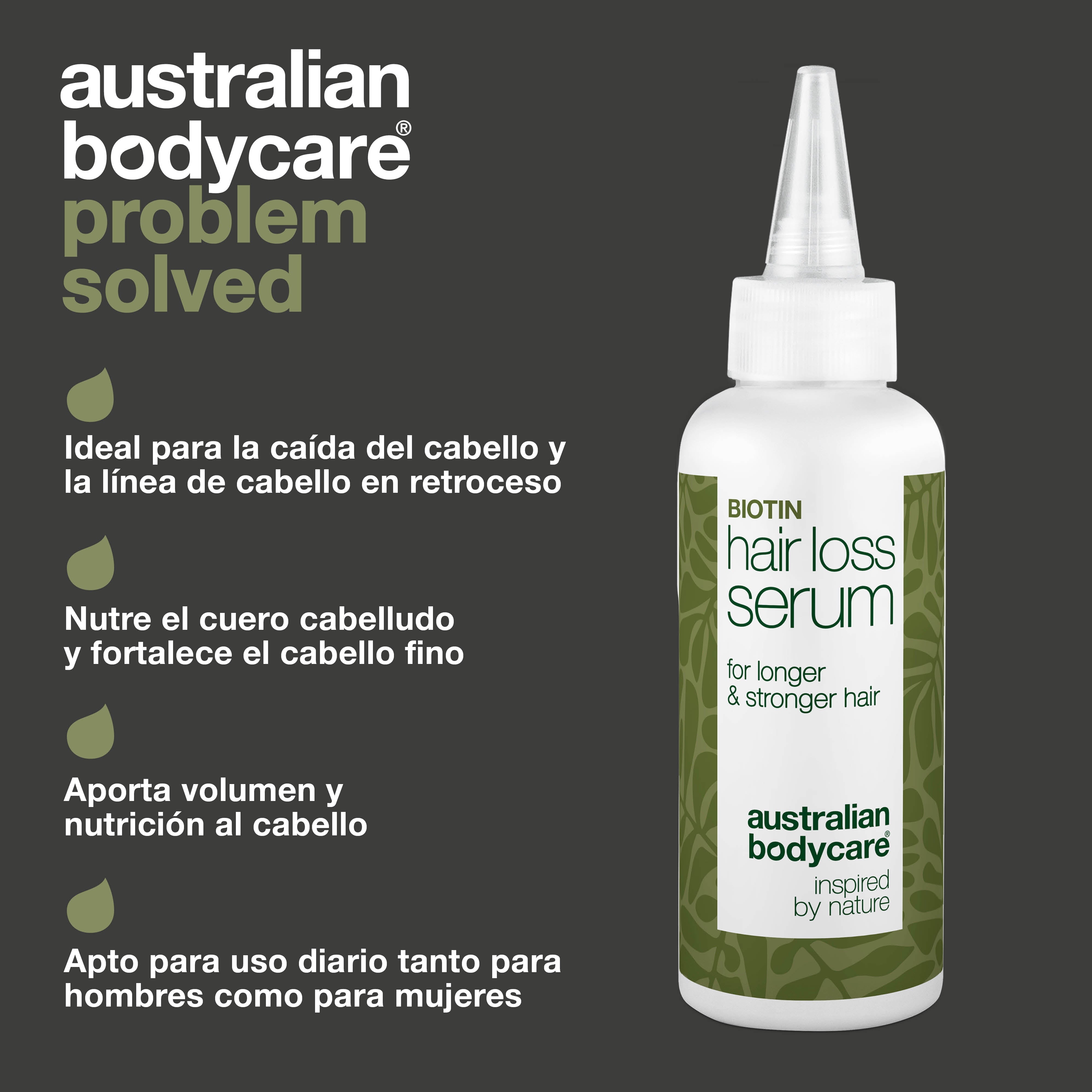 Sérum anticaída con biotina, Capilia Longa & cafeína