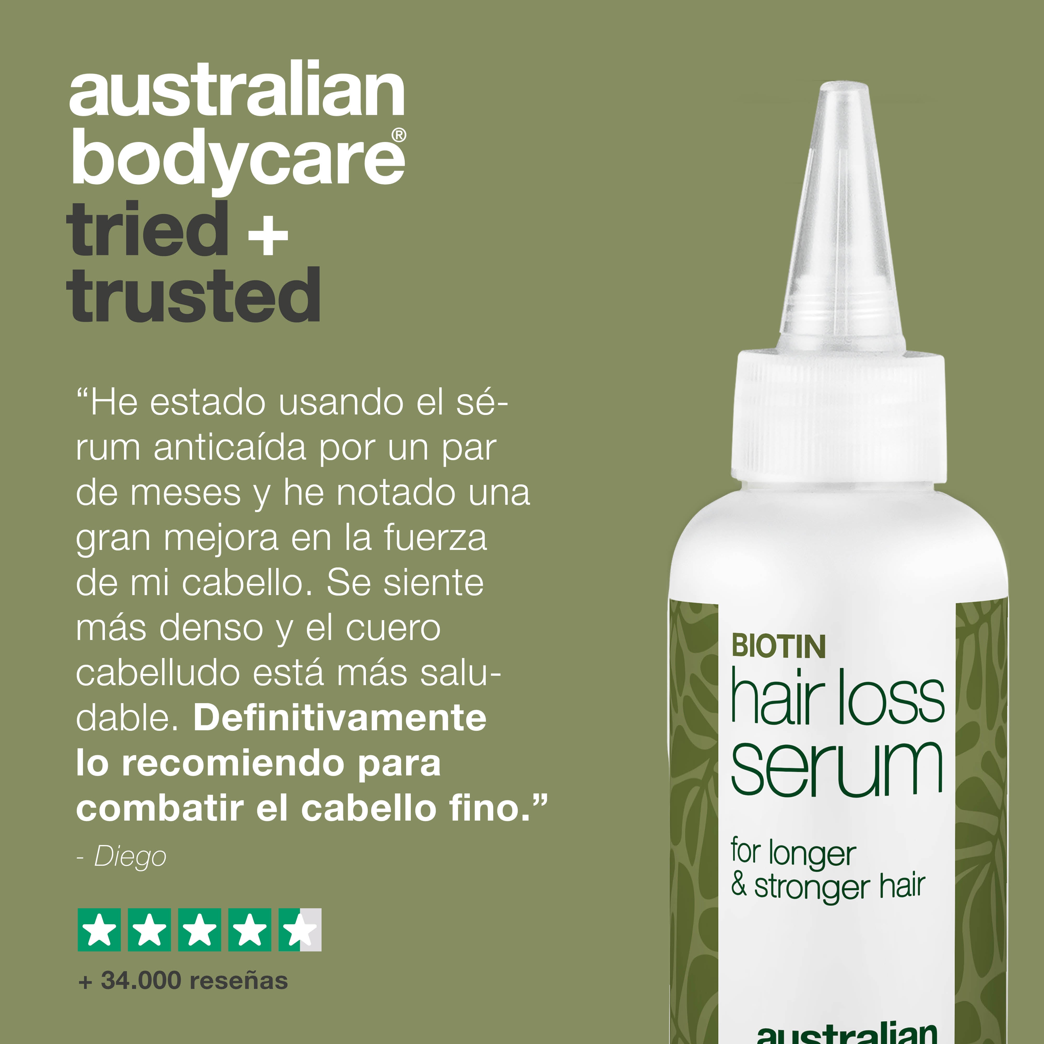 Sérum anticaída con biotina, Capilia Longa & cafeína