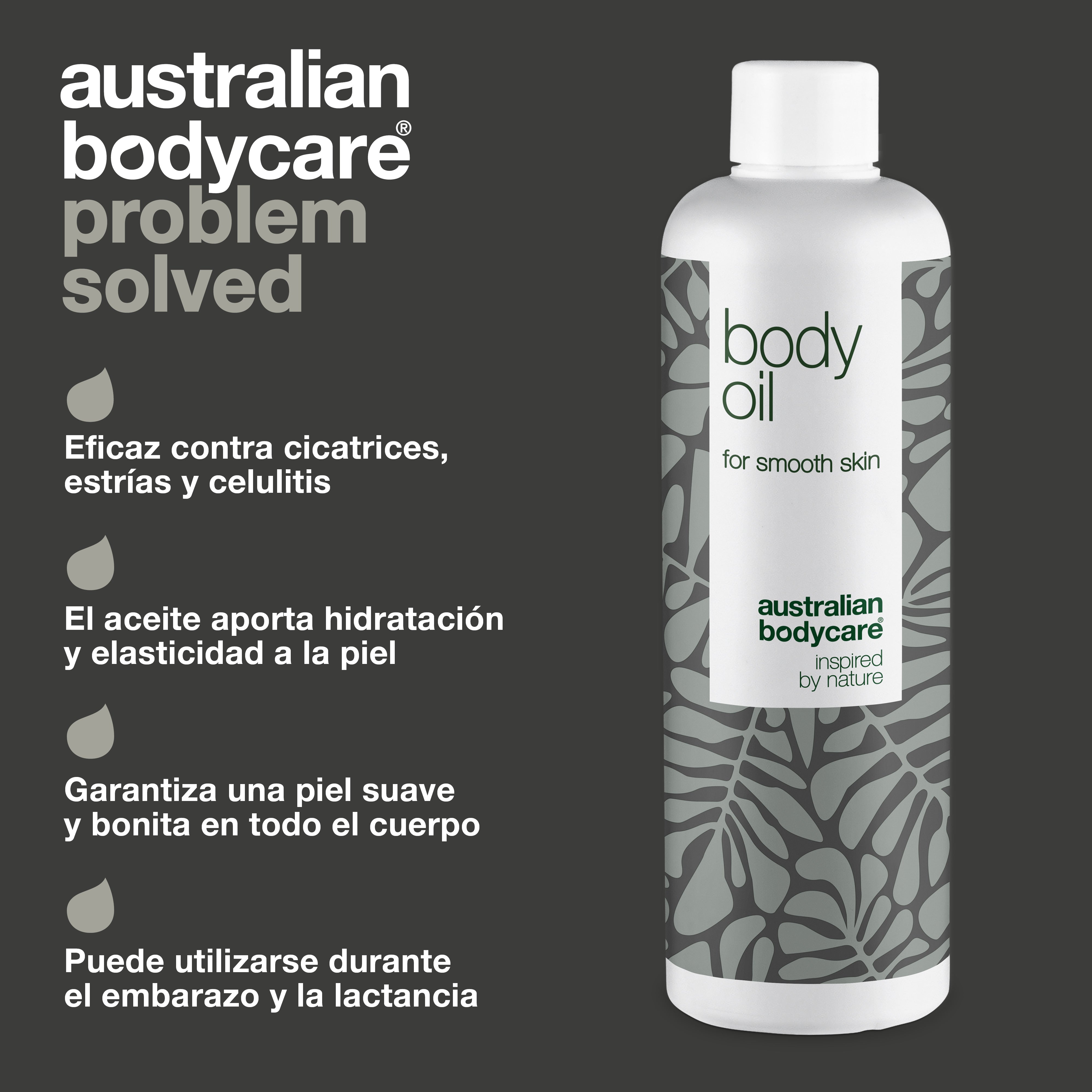 Body Oil – Reduce estrías, cicatrices y manchas oscuras — Body Oil reduce estrías, cicatrices y manchas. Con aceite de almendras, escualano y vitamina E, hidrata y suaviza la piel.