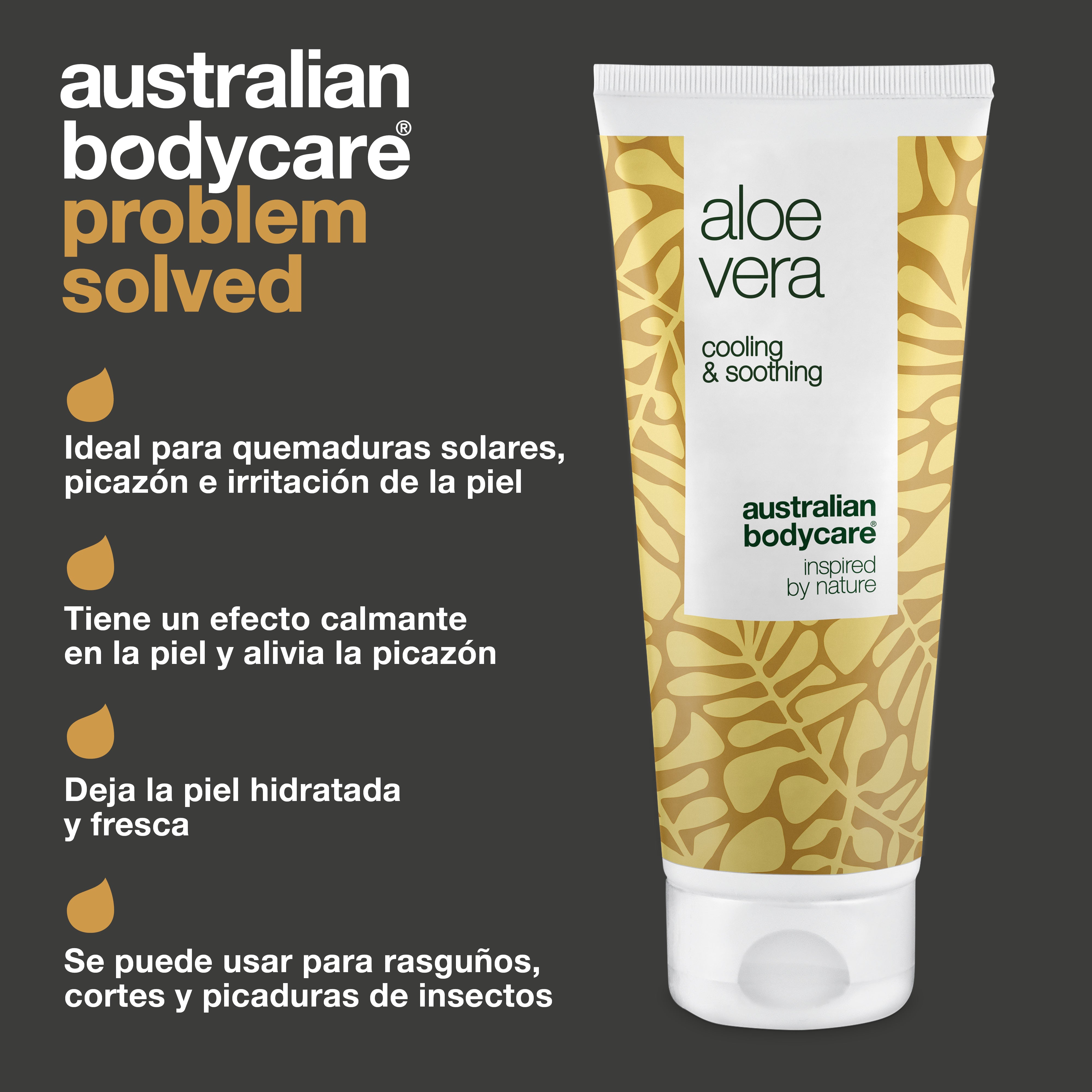 Bio Aloe Vera Gel – Cuidado hidratante y refrescante para la piel — Bio Aloe Vera Gel hidrata y refresca la piel seca y expuesta al sol. Fórmula no grasa de rápida absorción para el cuidado diario de la piel.