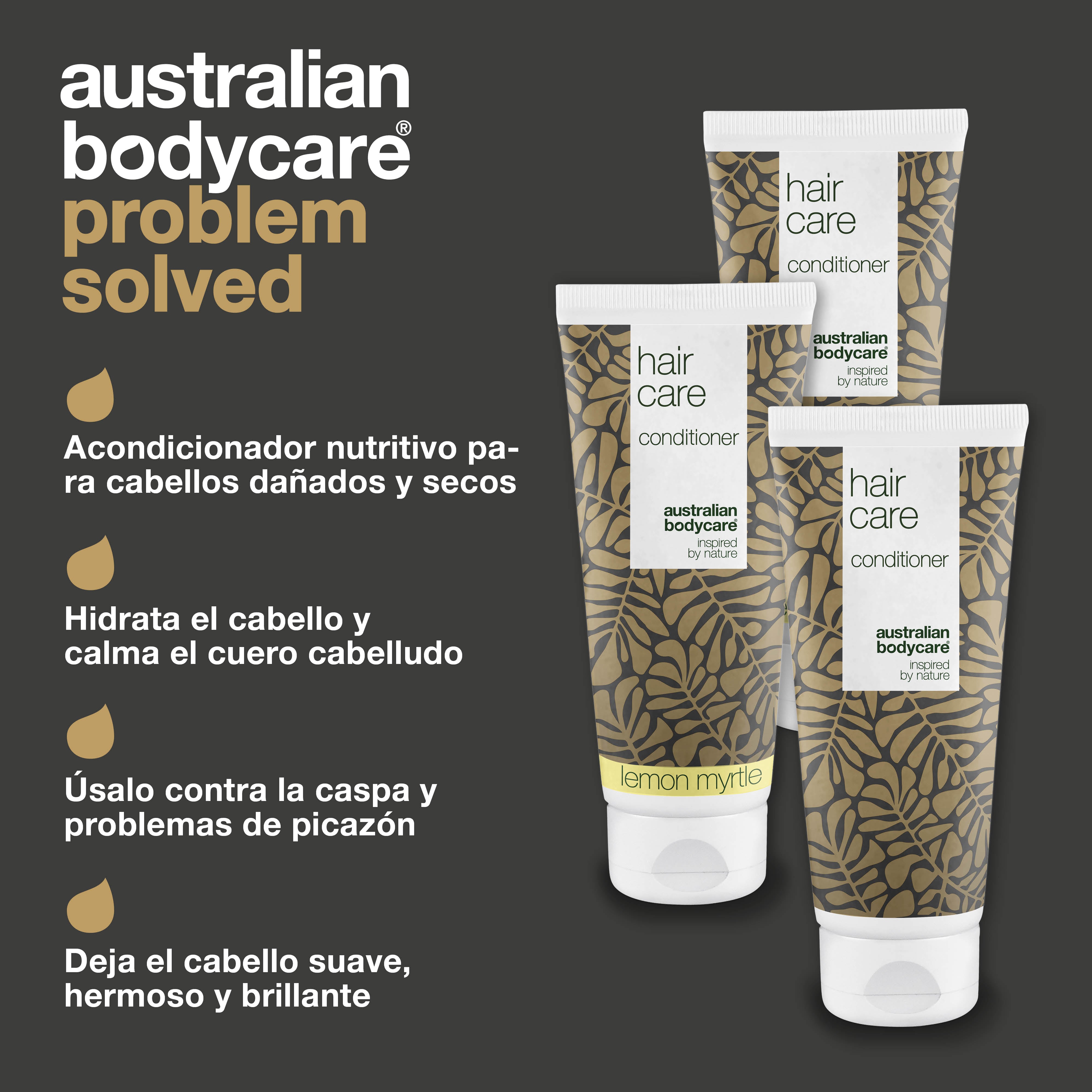 3 por 2 acondicionador 200 ml - oferta especial — Oferta especial con acondicionadores (200 ml): Aceite de Árbol de Té & Lemon Myrtle