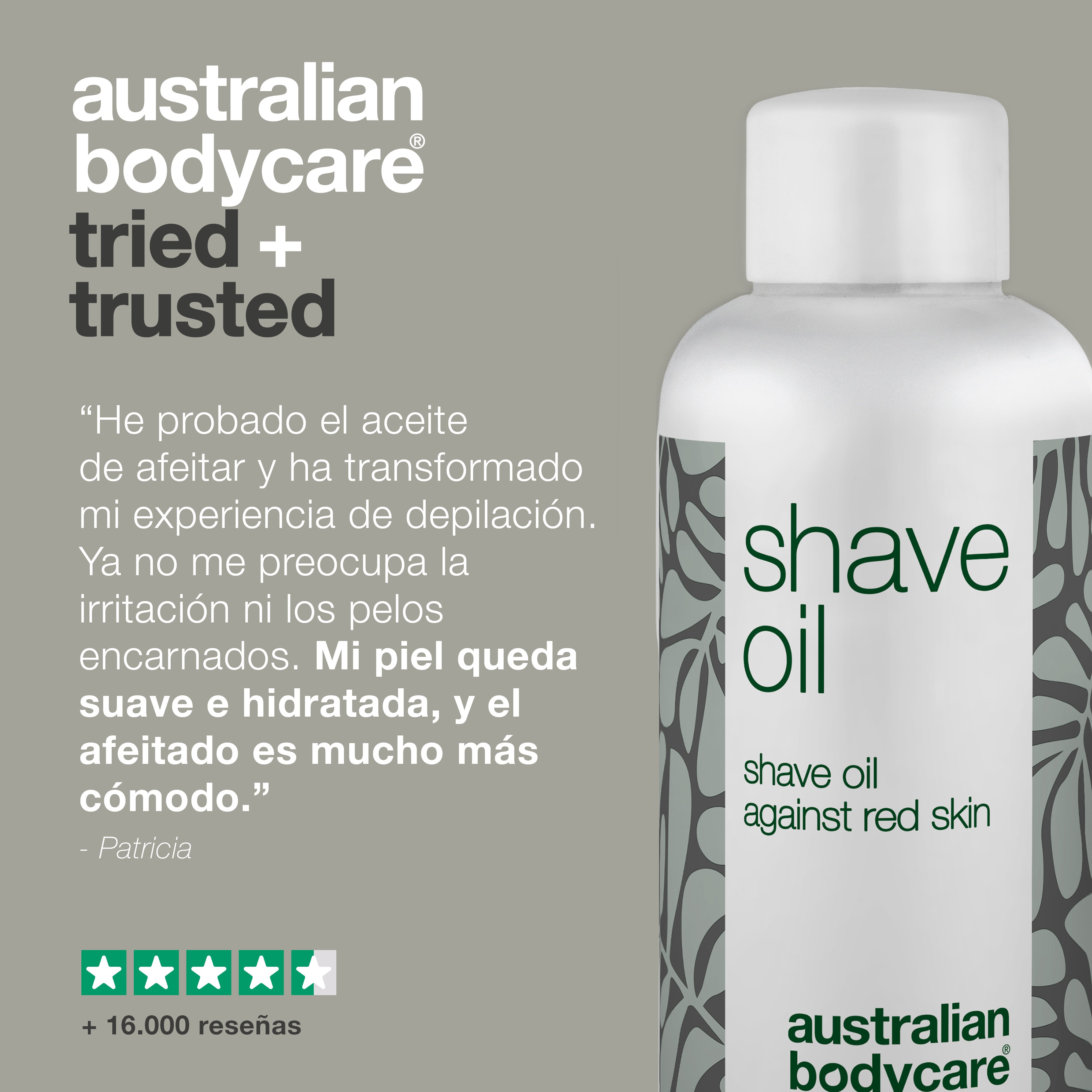 Aceite de afeitar contra las protuberancias y los vellos encarnados: logre un afeitado suave con activos naturales que previenen las protuberancias, el enrojecimiento y los vellos encarnados. Perfecto para todas las zonas de la piel.