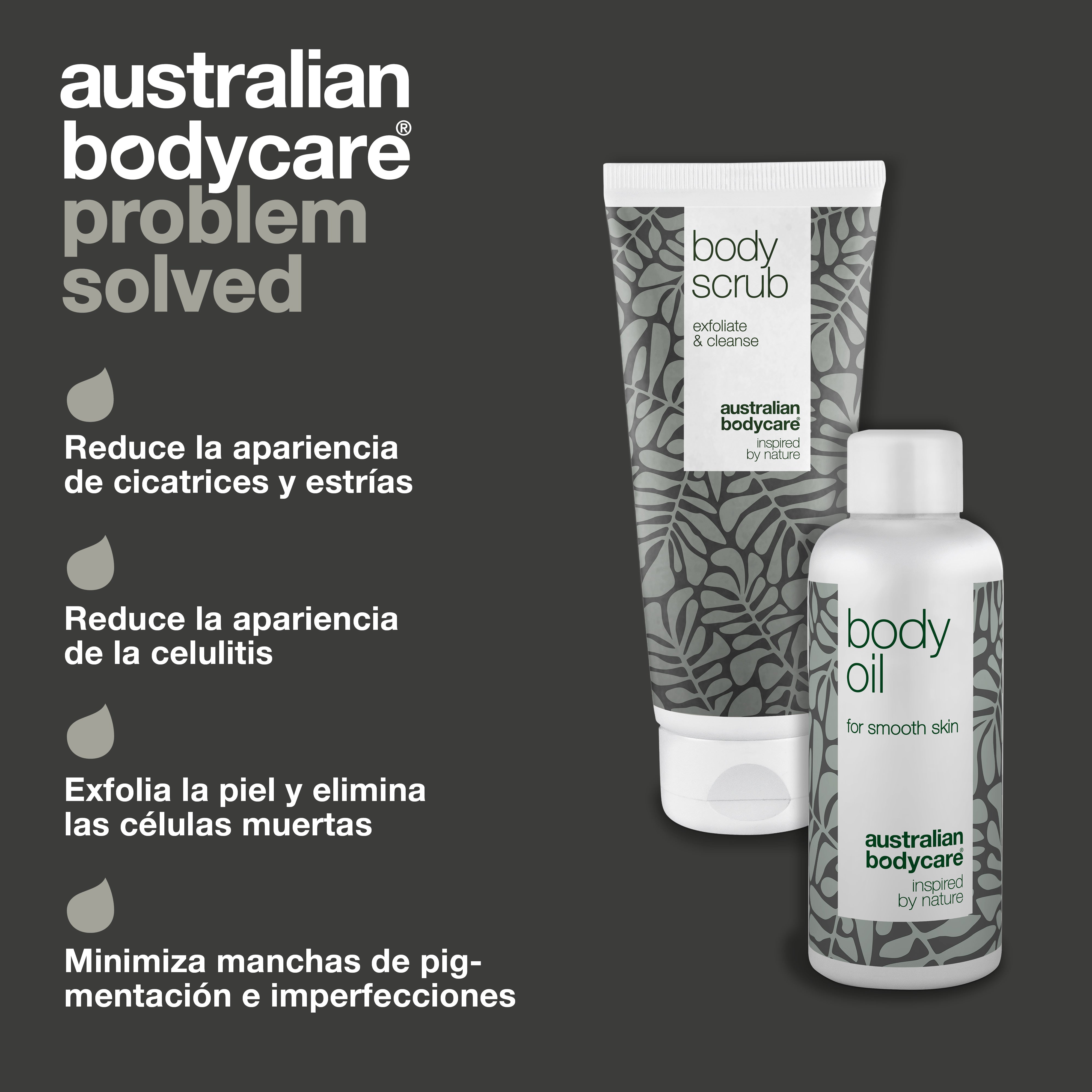 Paquete de embarazo para la mujer embarazada con 2 productos — Reduce la visibilidad de las estrías y se utiliza para el cuidado de la piel de naranja