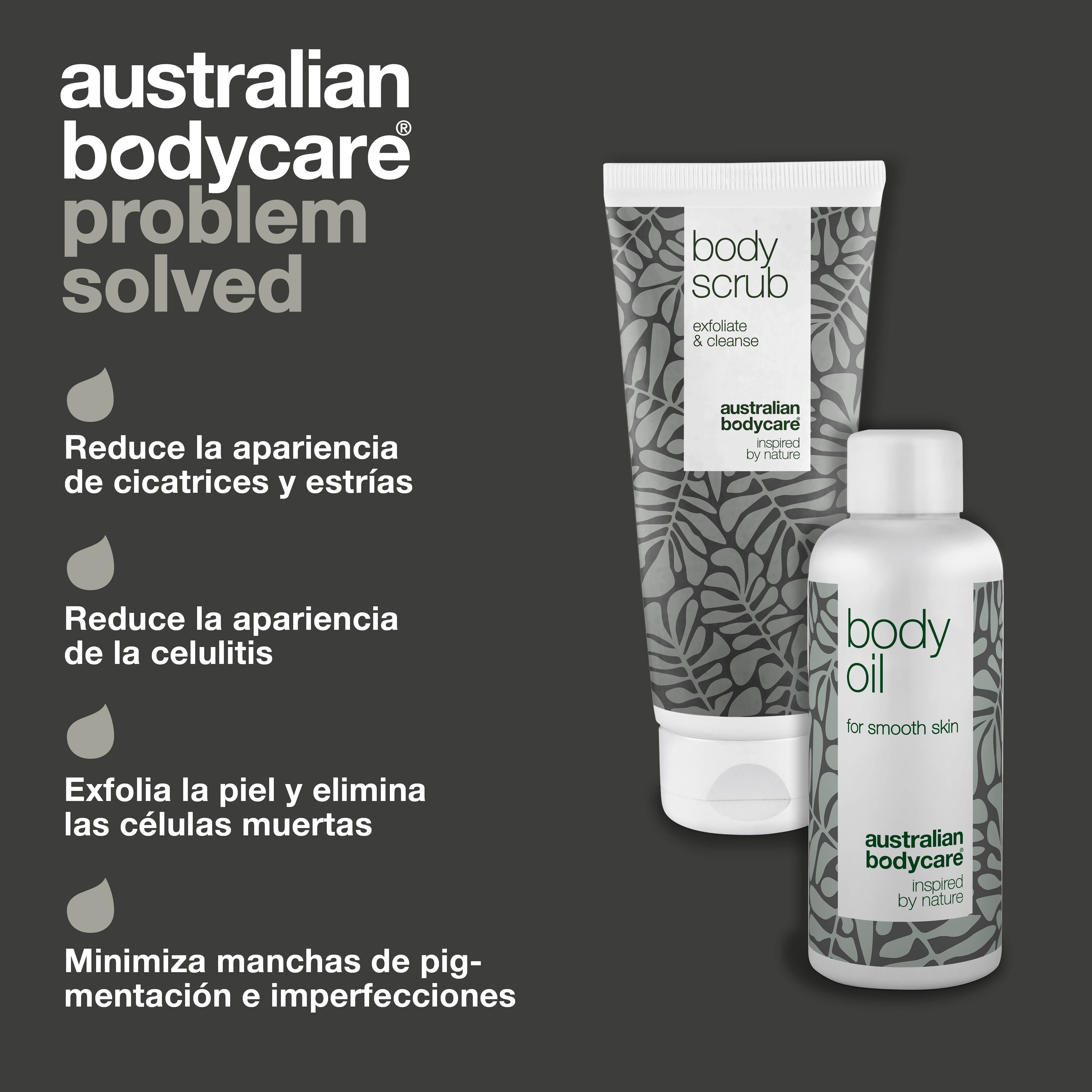 Kit piel de naranja y celulitis — 2 productos para reducir la piel de naranja y celulitis en todo el cuerpo