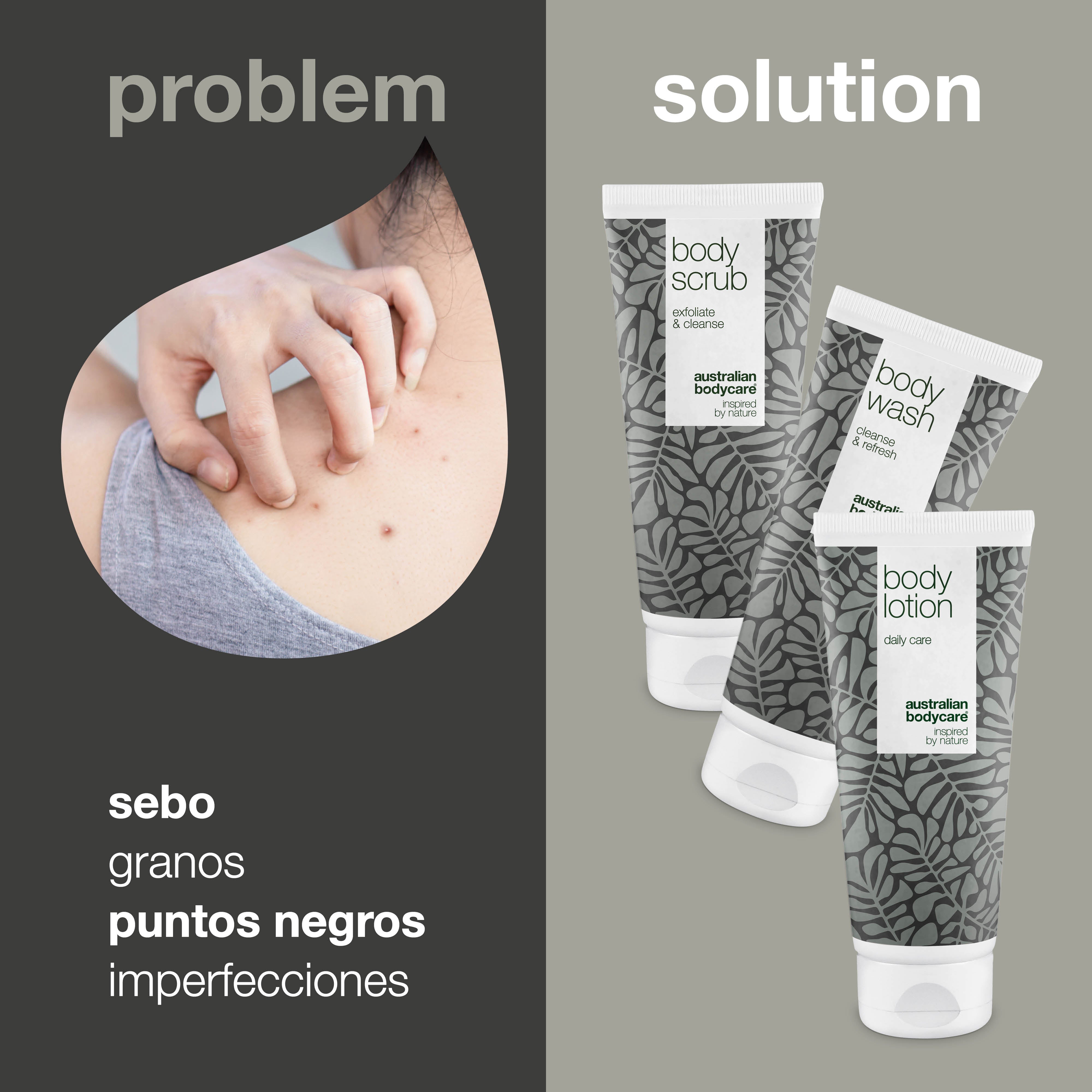 3 productos para tapones de sebo y puntos blancos: el kit limpia, exfolia e hidrata la piel