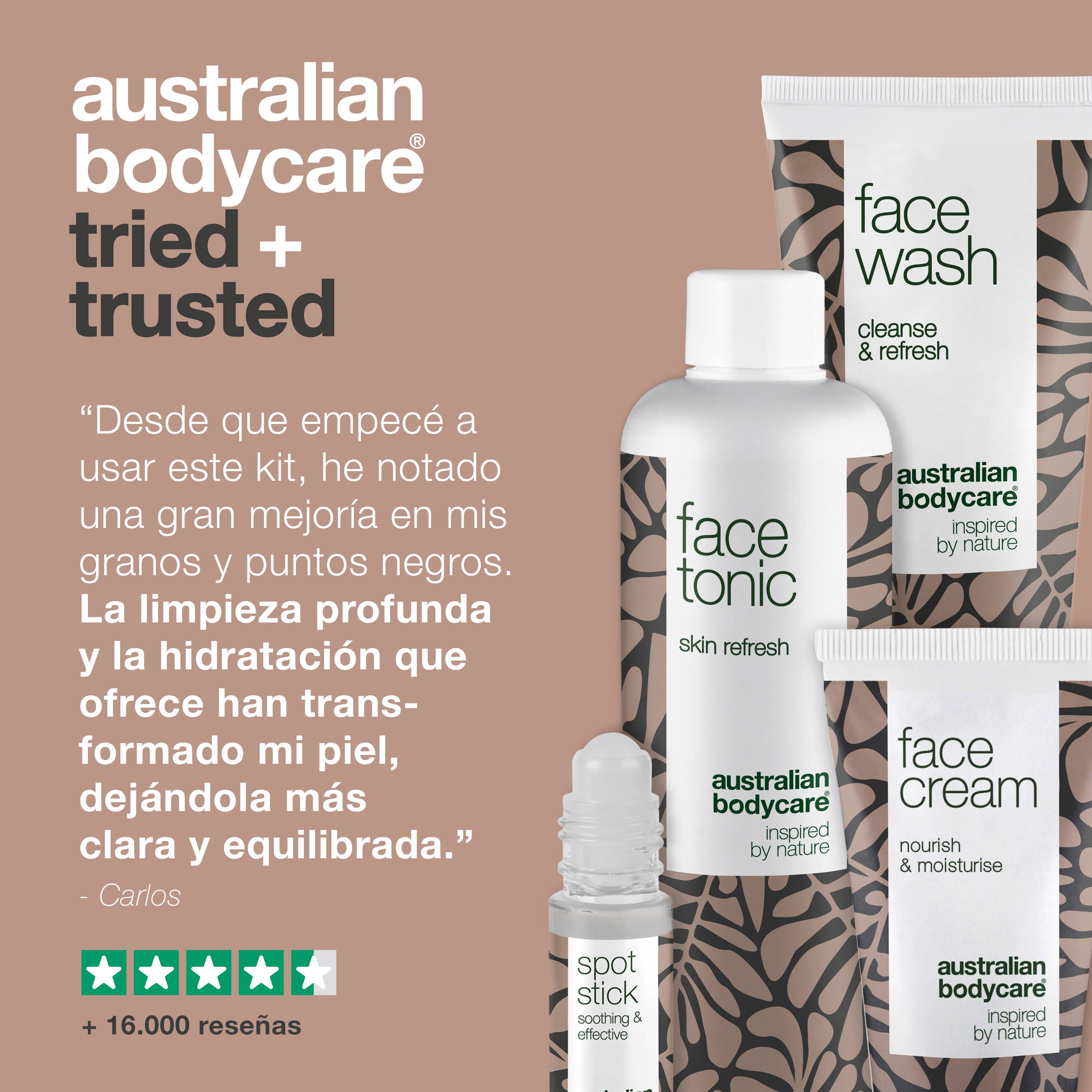 Set de cuidado de la piel para puntos negros y puntos negros en el mentón: 4 productos faciales para la limpieza diaria de puntos negros en la mandíbula y puntos negros en el mentón