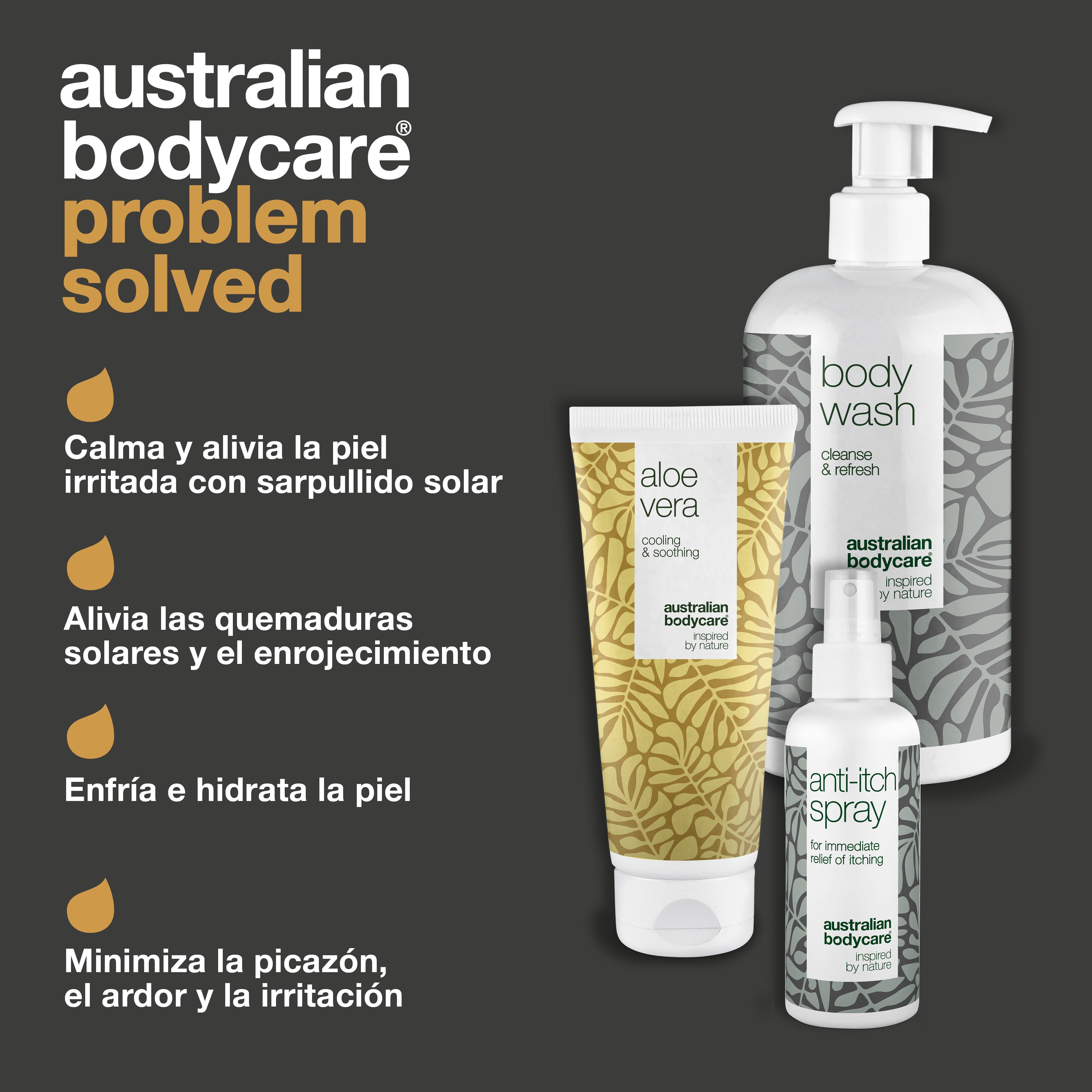 Set aftersun para pieles enrojecidas y dañadas por el sol: 3 productos para cuidar las quemaduras solares, la sensación de ardor y las erupciones solares