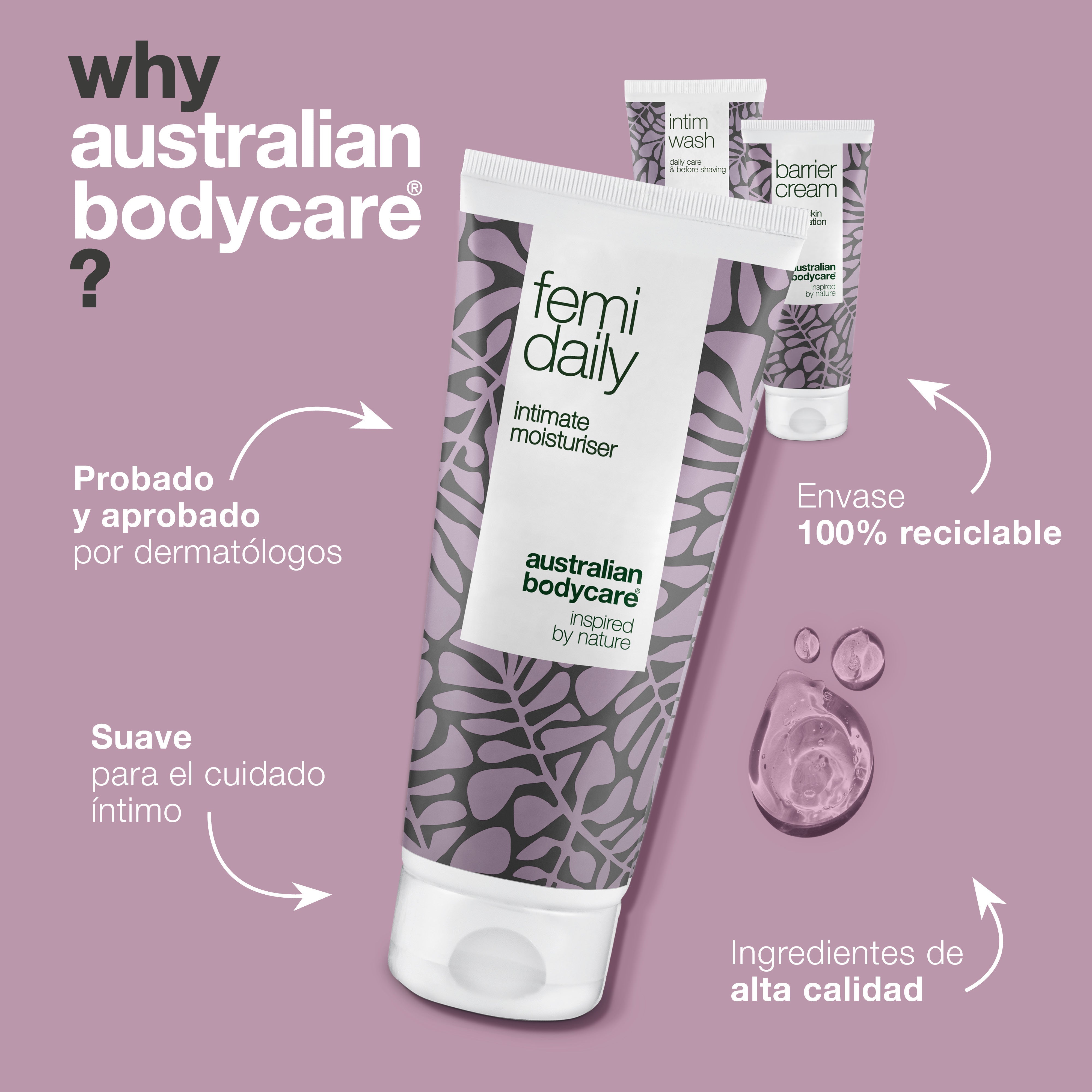 Kit para el cuidado del Liquen Escleroso — Productos íntimos calmantes que cuidan y protegen contra el picor y el dolor