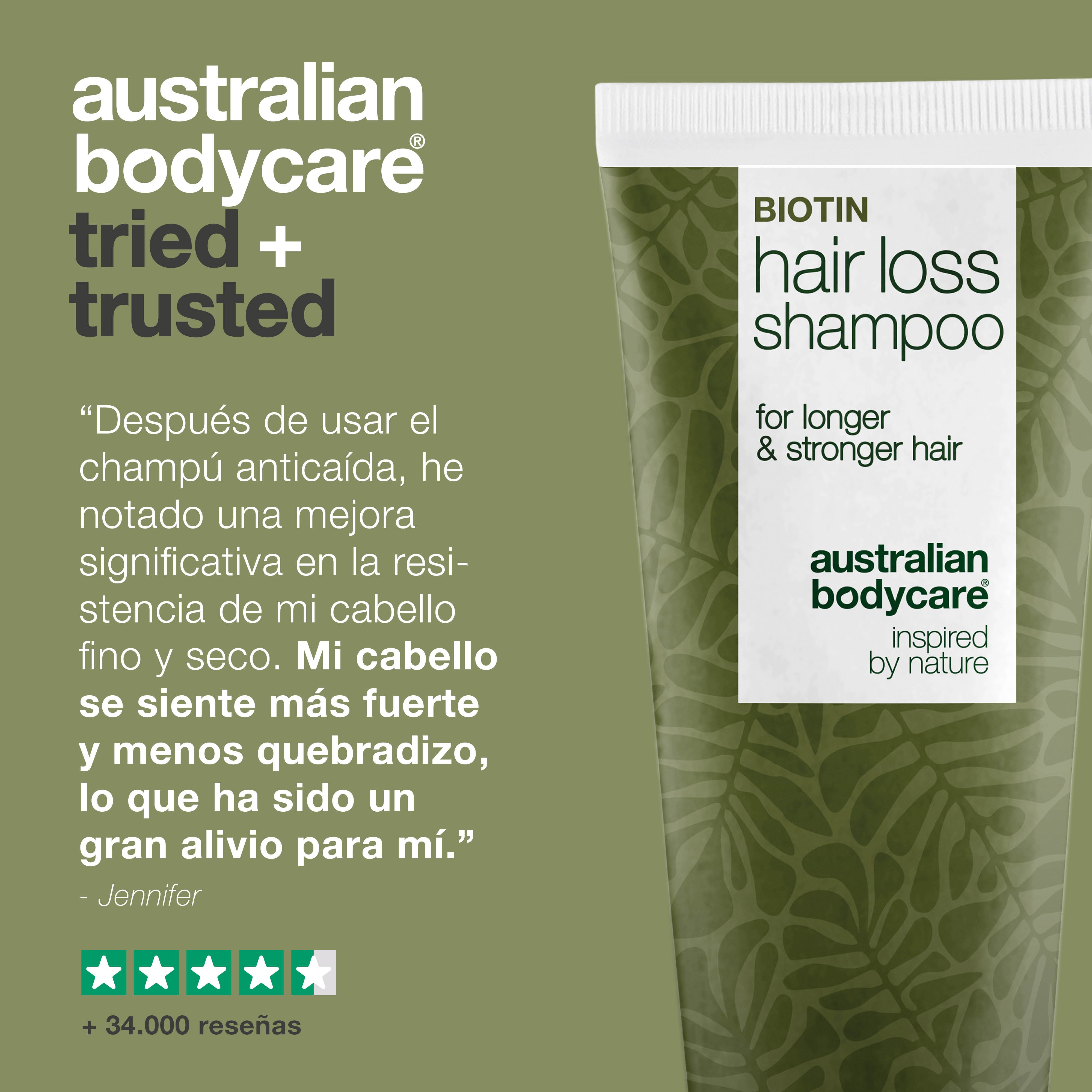 Champú reduce la caída y fortalece el cabello débil con biotina, cafeína y Capilia Longa, que revitalizan el cuero cabelludo y estimulan las raíces