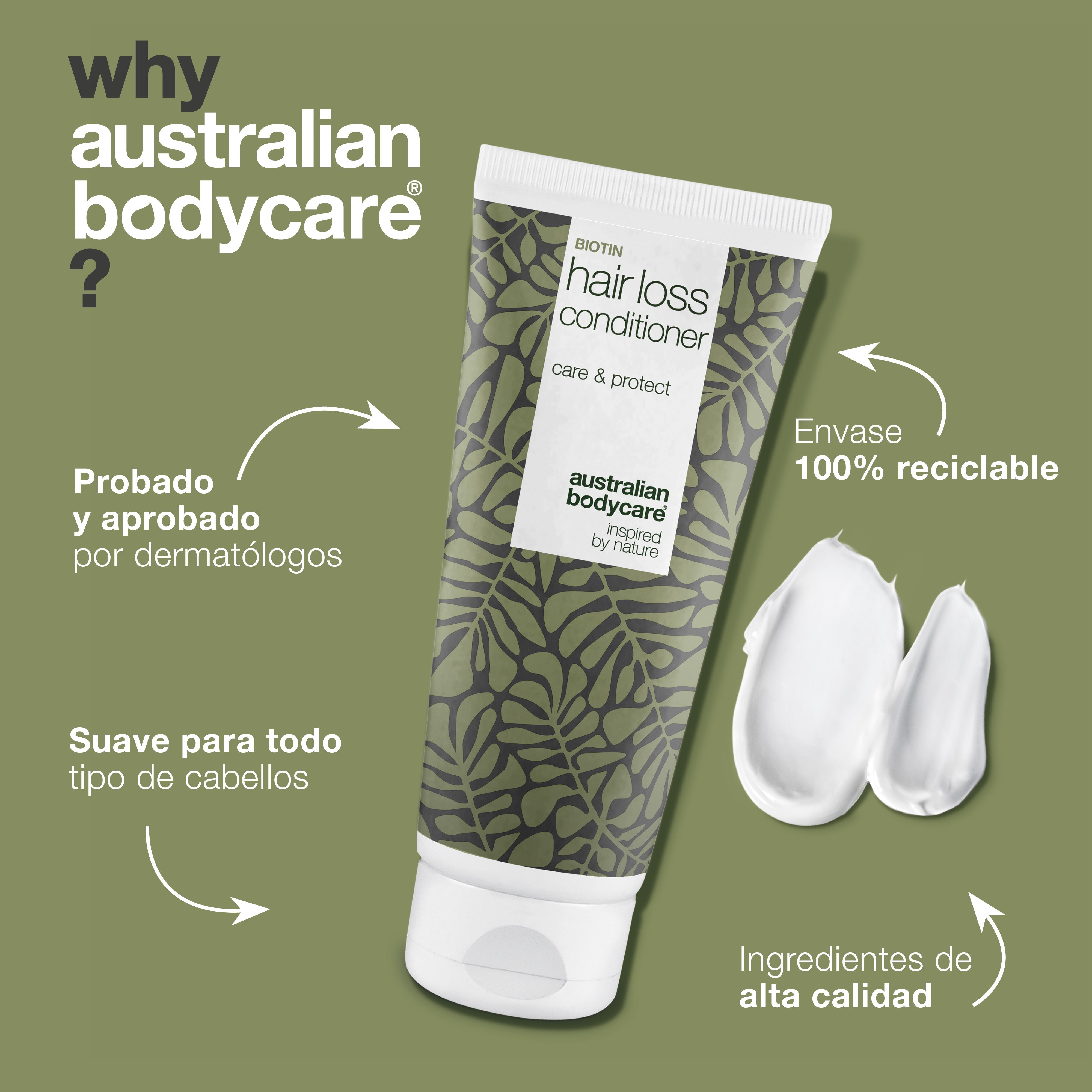Acondicionador anticaída para cabello fino y débil — Acondicionador con Capilia Longa para el cuidado del cabello en caso de caída y adelgazamiento del cabello