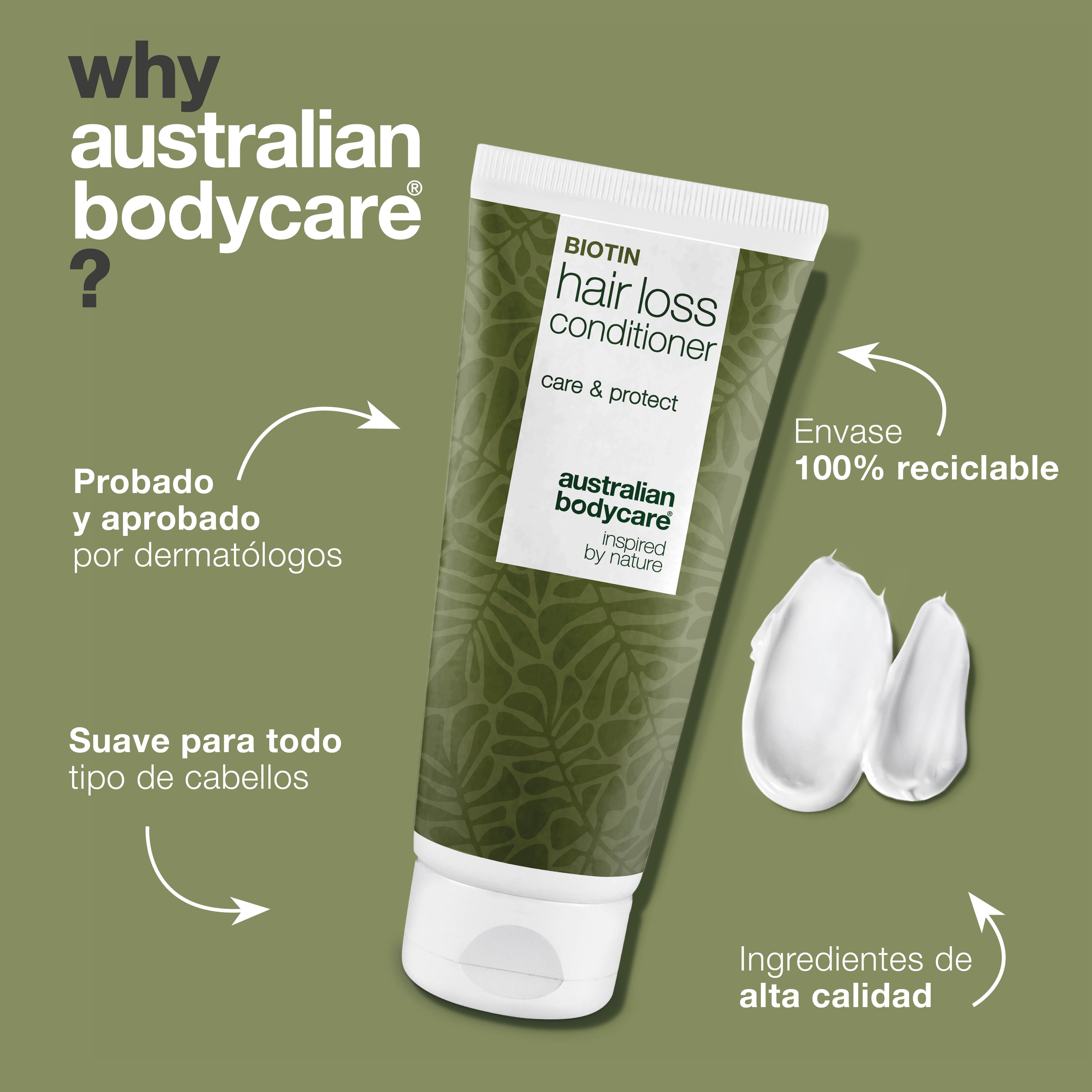 Acondicionador anticaída para cabello fino y débil — Acondicionador con Capilia Longa para el cuidado del cabello en caso de caída y adelgazamiento del cabello