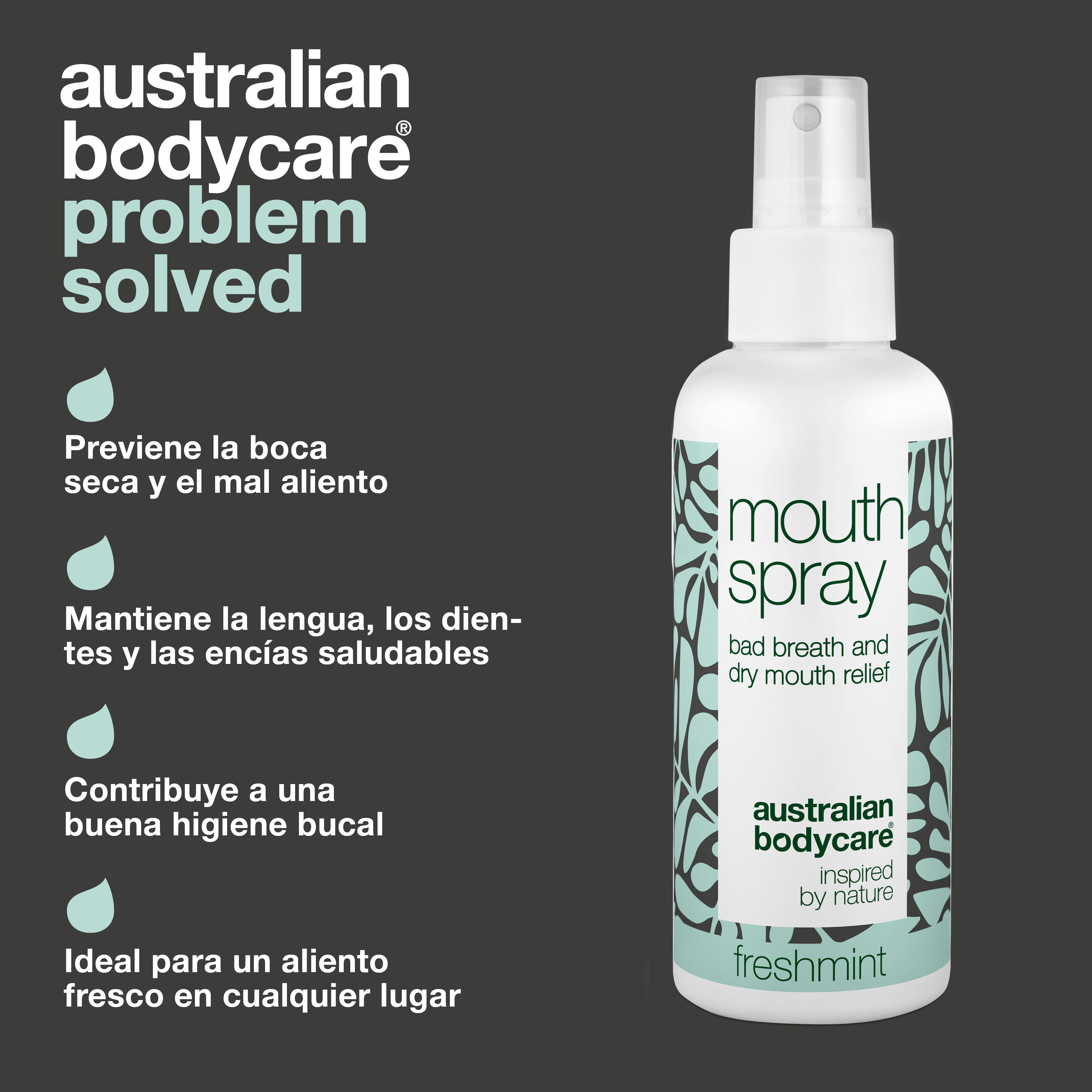 Spray bucal refrescante para el mal aliento y la boca seca: spray bucal calmante y refrescante para lengua y encías con ingredientes naturales. Mantiene la boca fresca e hidratada, combatiendo eficazmente el mal aliento y la sequedad bucal.