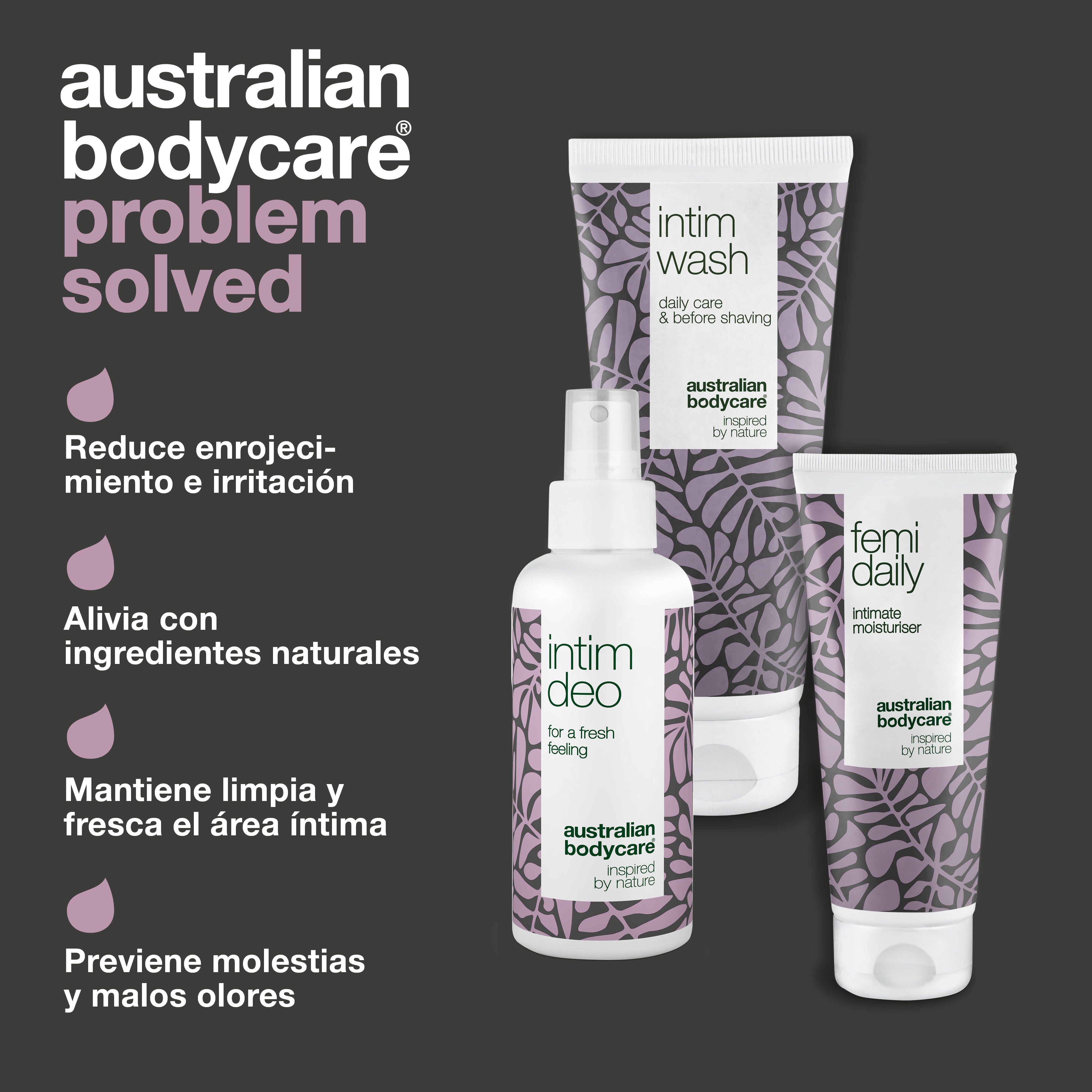 Kit para vaginosis bacteriana (VB): productos íntimos contra olores no deseados, picazón e irritación de la piel.