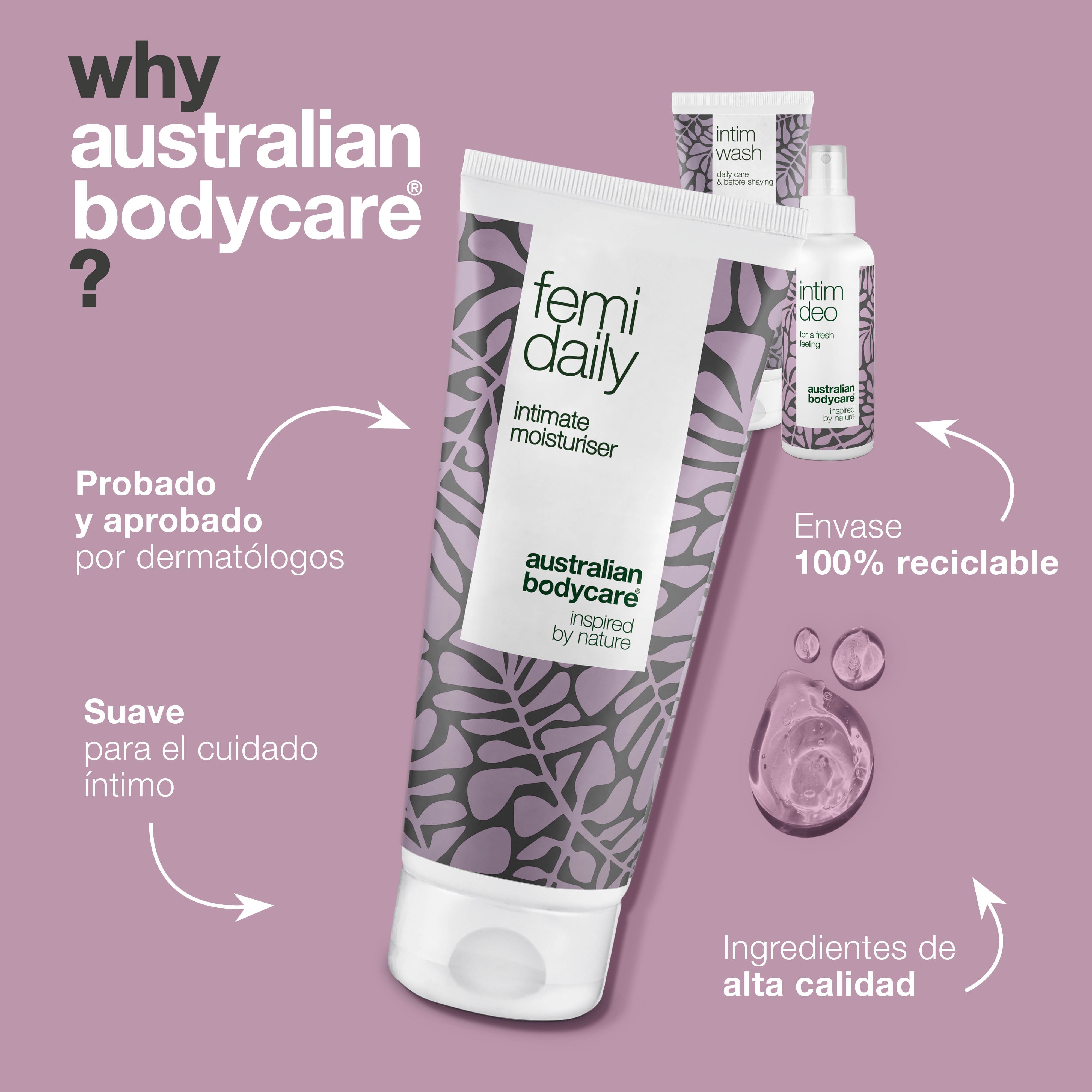 Kit para vaginosis bacteriana (VB): productos íntimos contra olores no deseados, picazón e irritación de la piel.