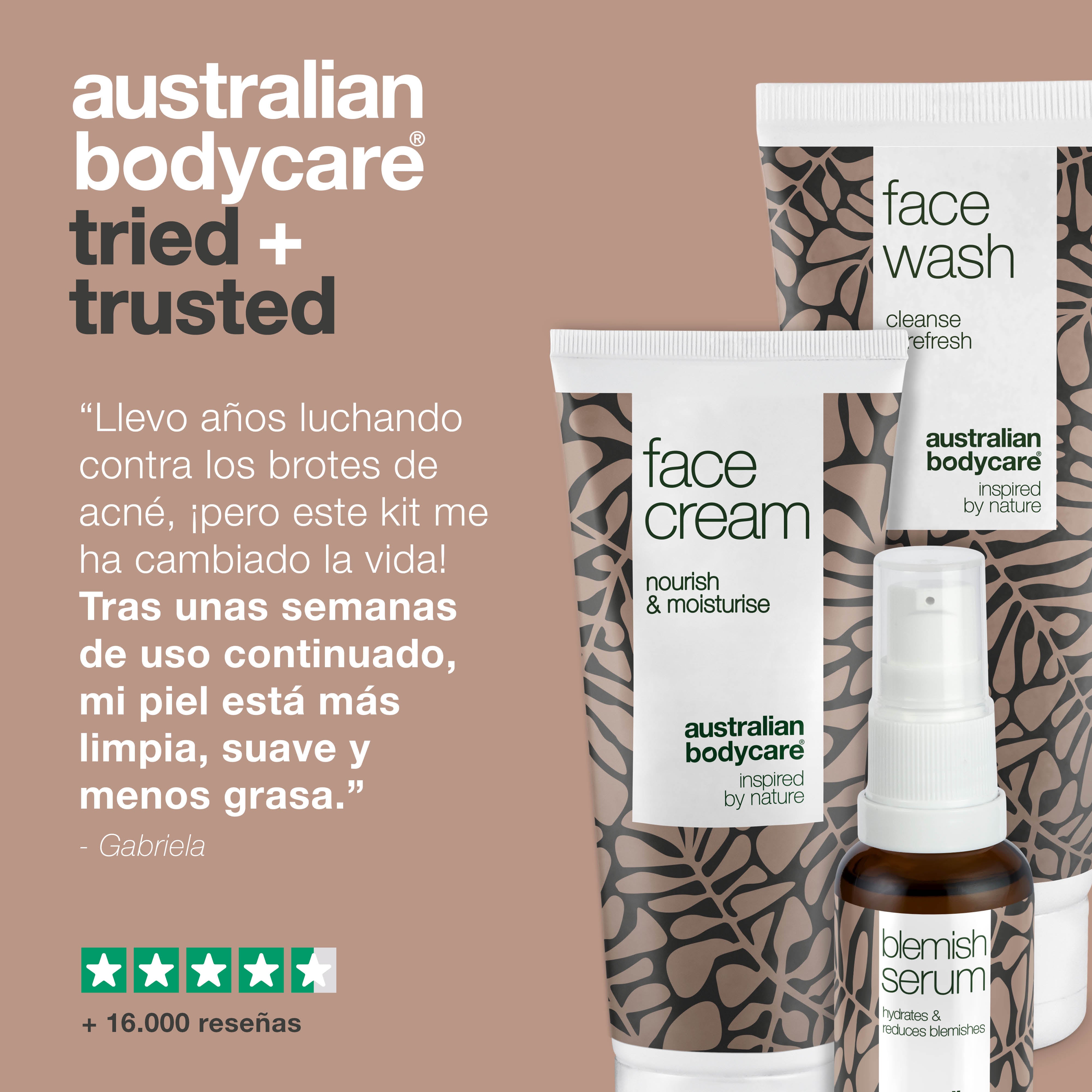 Kit para pieles con acné y grasas: 3 productos para el cuidado diario de pieles con acné y grasas