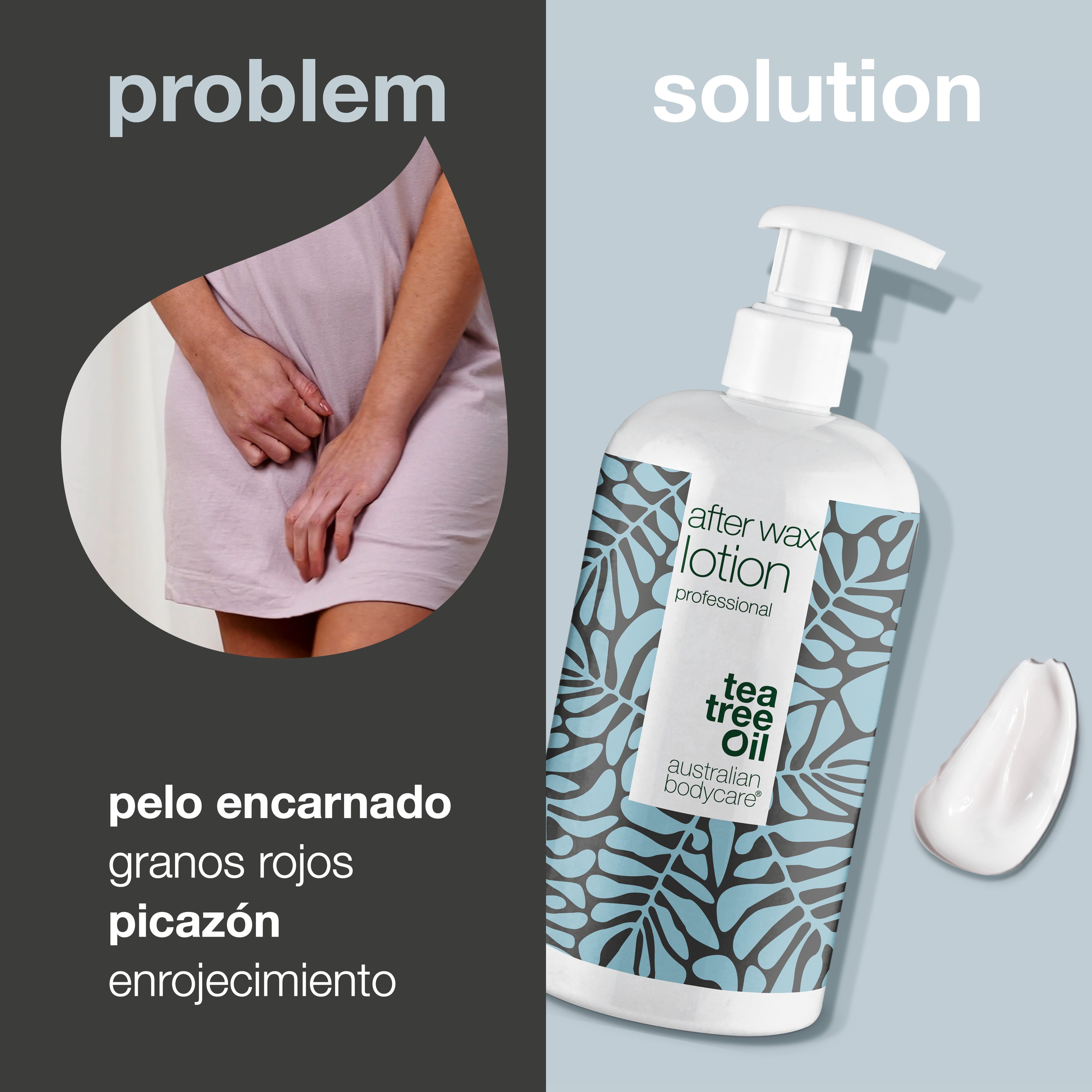 After Wax Lotion: loción para usar después de la depilación