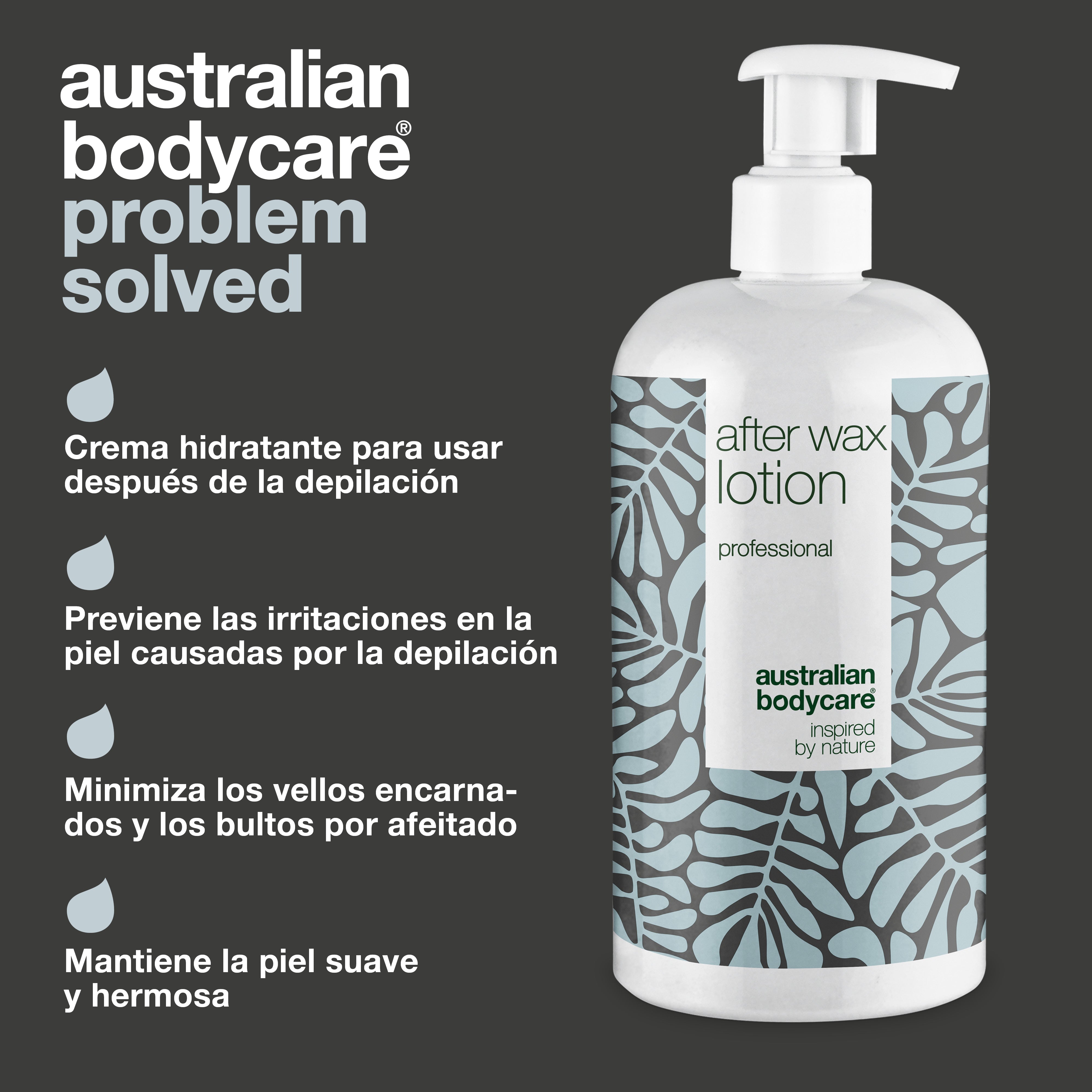 After Wax Lotion: loción para usar después de la depilación
