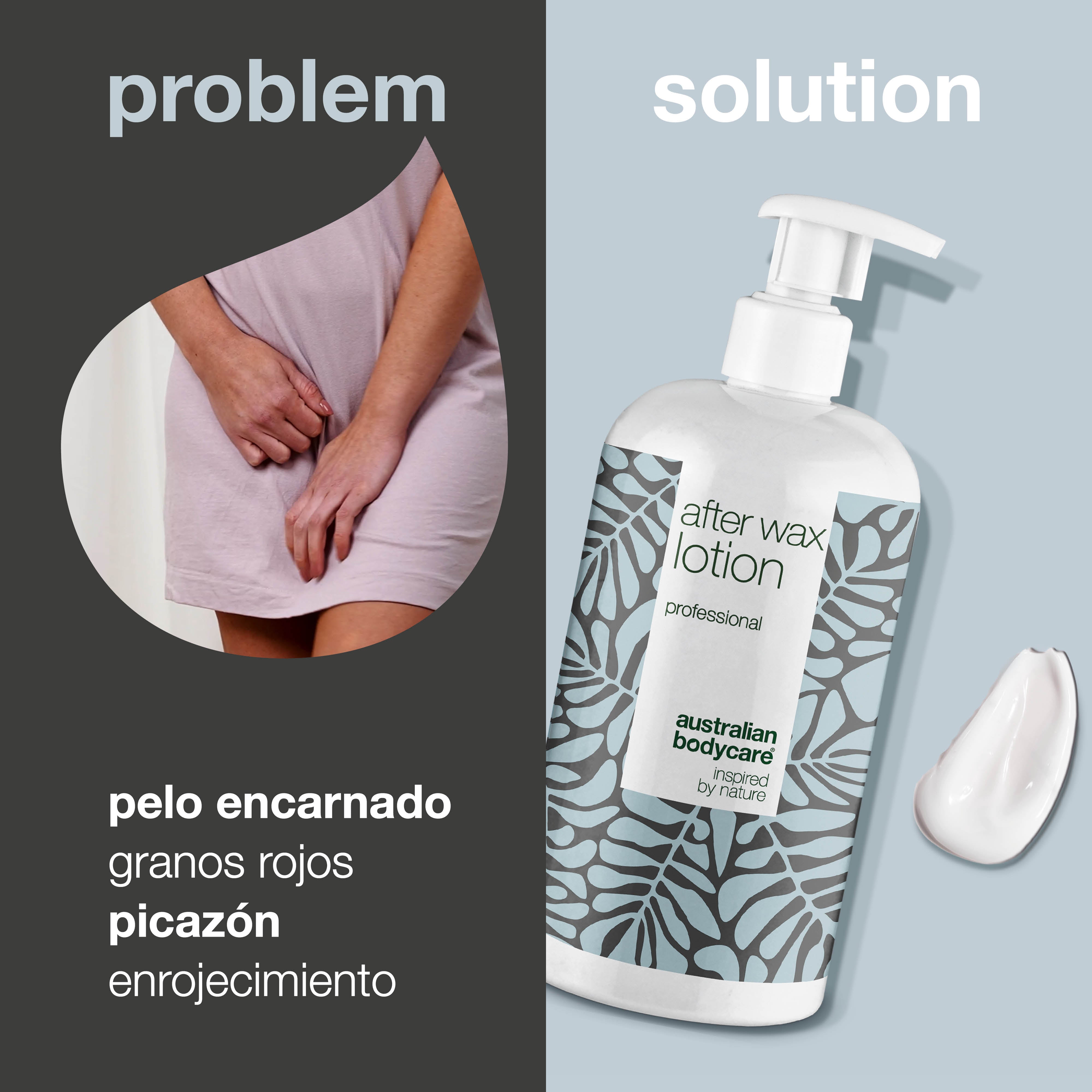 After Wax Lotion: loción para usar después de la depilación