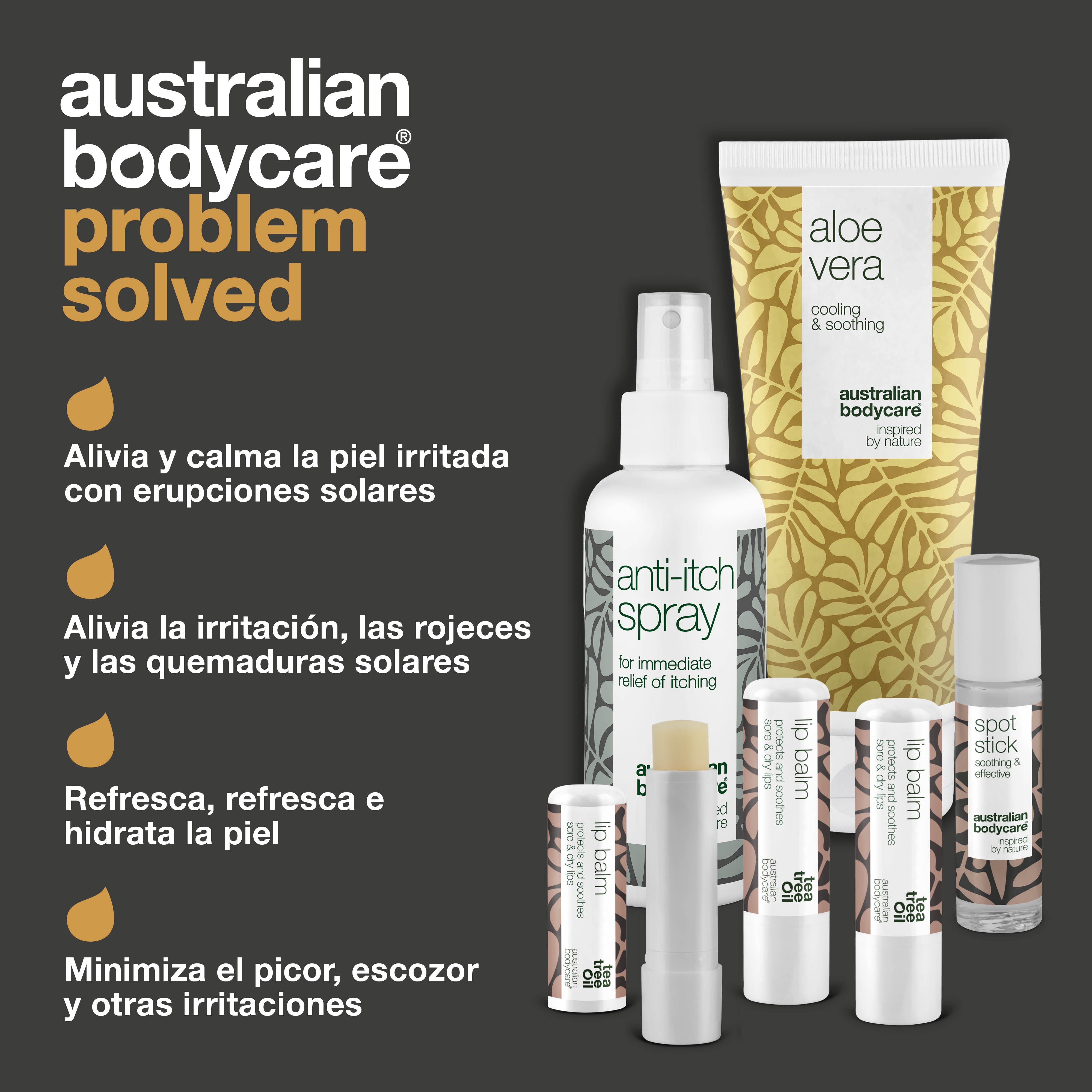 Productos para el cuidado de la piel durante las vacaciones de verano: productos para tratar las quemaduras solares y otros problemas de la piel