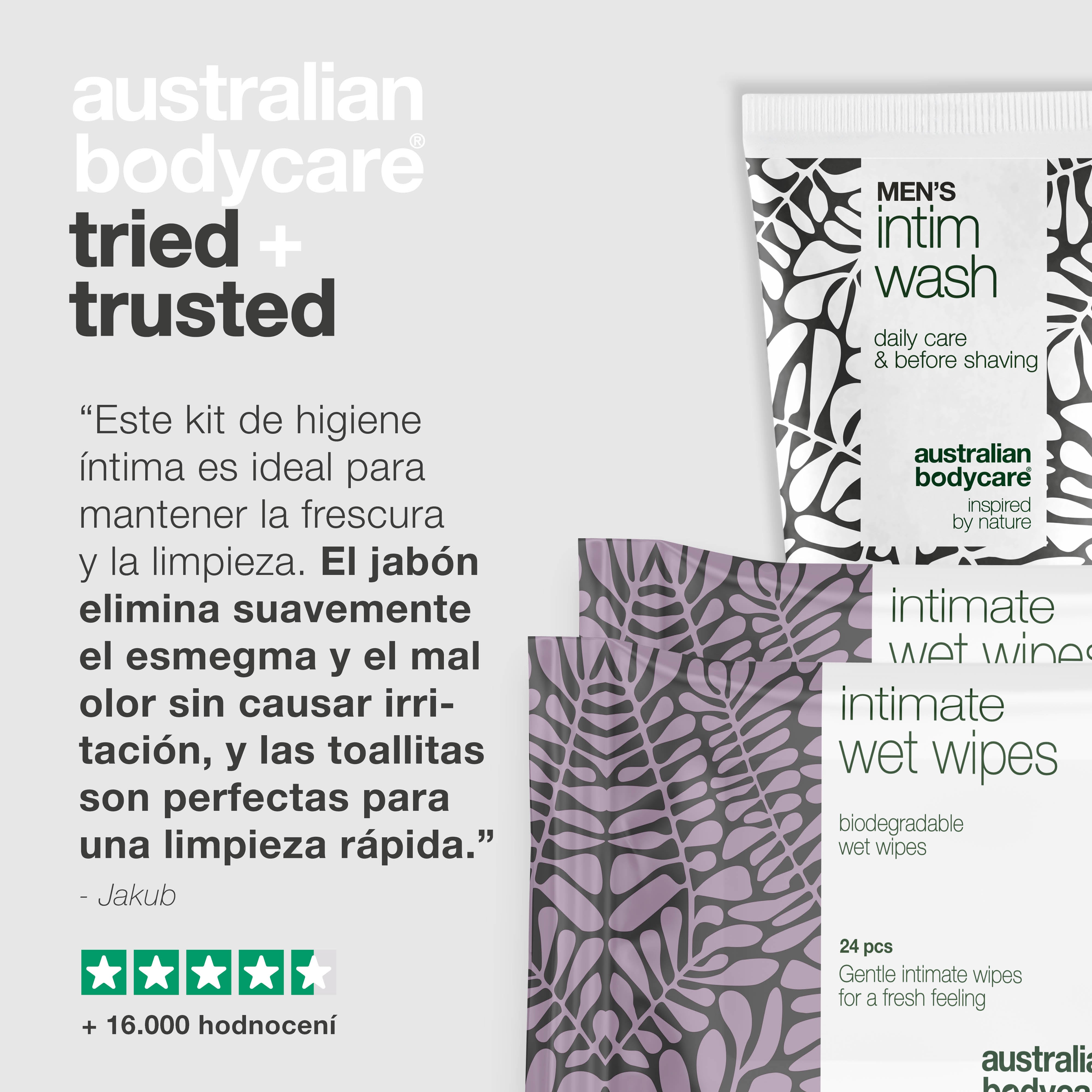 Paquete de cuidado Smegma: limpia la zona íntima y previene el esmegma.