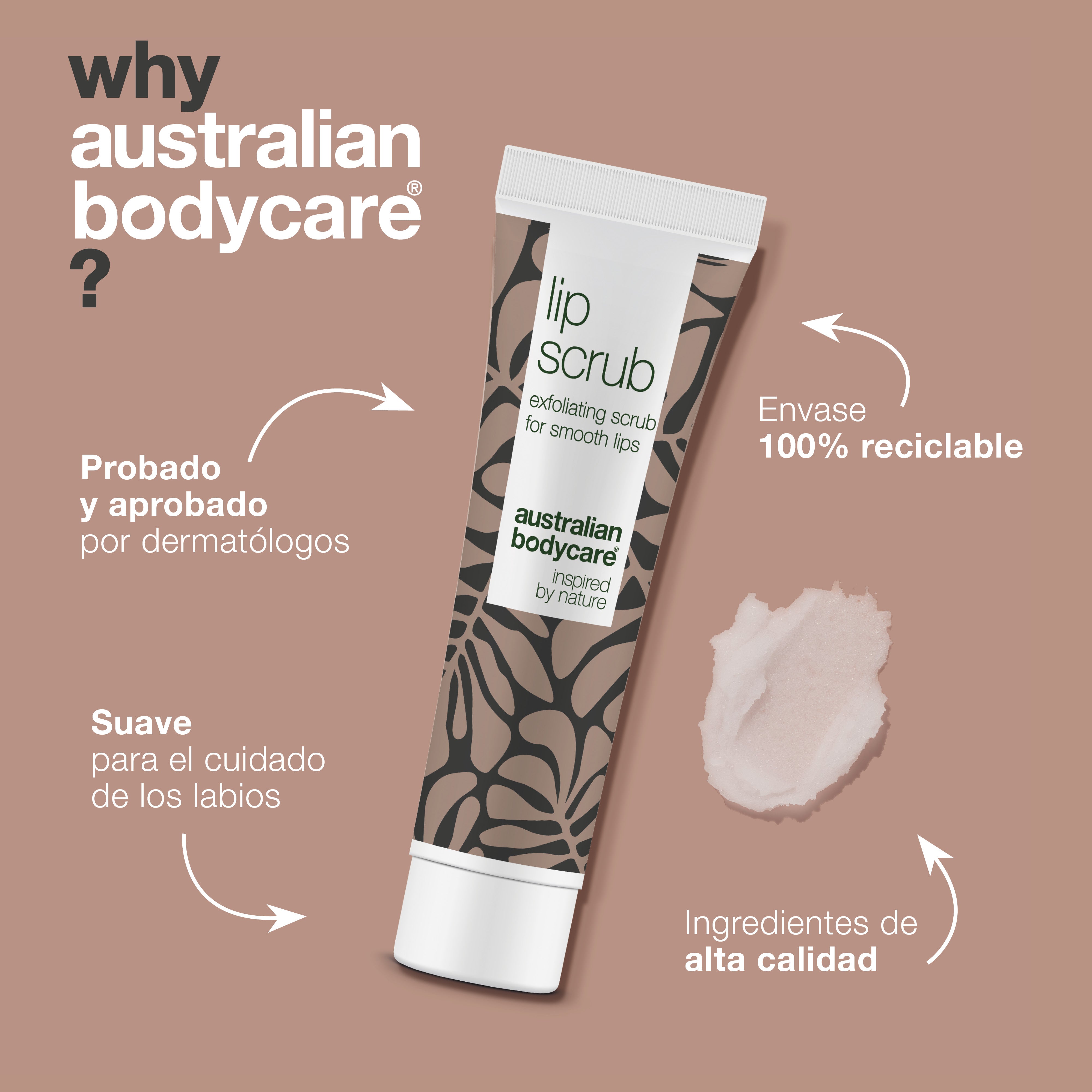 Exfoliante labial para labios secos: exfoliación eficaz y cuidado intensivo para tus labios secos