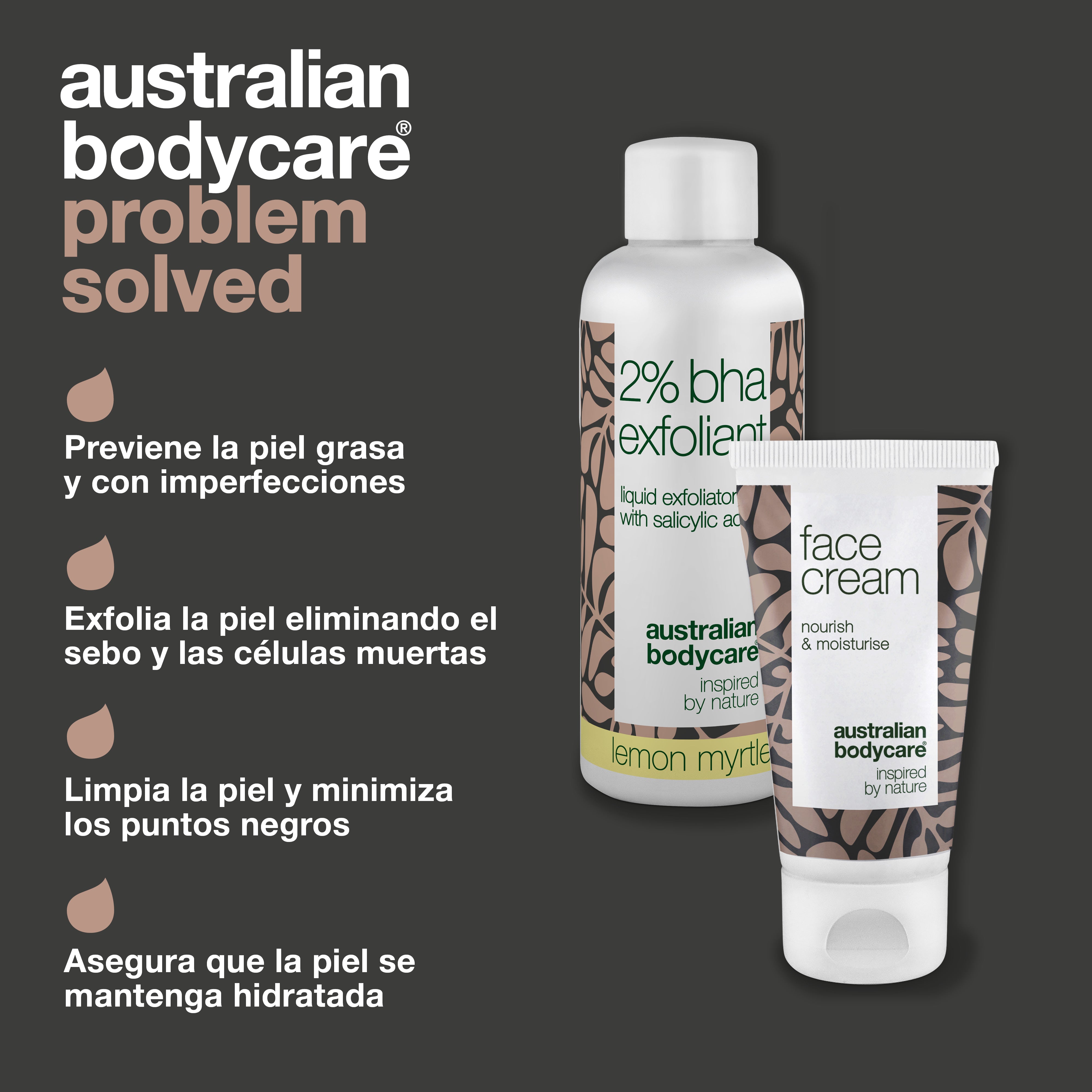 BHA T–Zone Peeling Set: contrarresta y previene la piel grasa y con imperfecciones