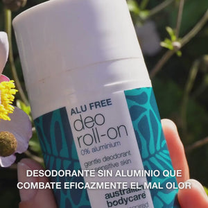 Desodorante roll-on natural sin aluminio contra el mal olor del sudor – Australian Bodycare, cuidado suave