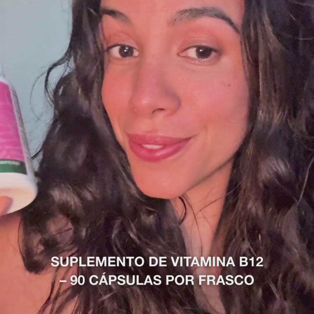 Suplemento de vitamina B12 – 90 cápsulas veganas de 1000 µg para energía y defensas – Australian Bodycare