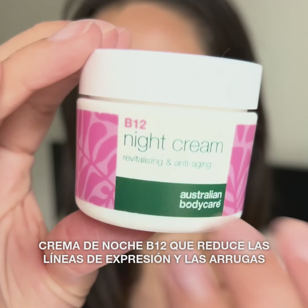 Vídeo del producto: Crema de Noche B12