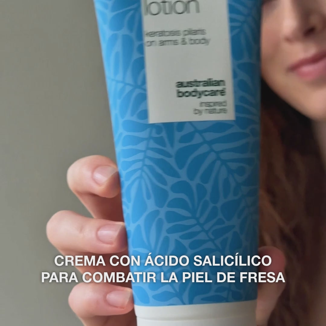 Loción corporal para queratosis pilaris y sequedad — Loción para queratosis pilaris. Suaviza y calma con ácido salicílico, niacinamida y zinc. Ideal para piel seca y rugosa.