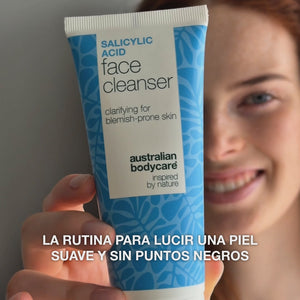 Kit Puntos Negros y Poros – Limpieza con Ácido Salicílico — Dile adiós a los puntos negros y poros obstruidos. Consigue una piel limpia y lisa gracias a la acción exfoliante del ácido salicílico.
