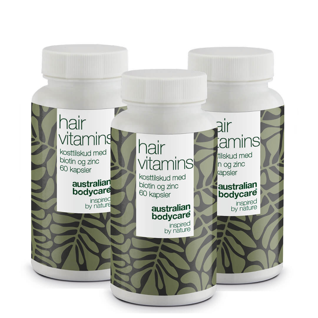 Vitaminas para el pelo con Biotina - Biotina para un pelo sano y bonito
