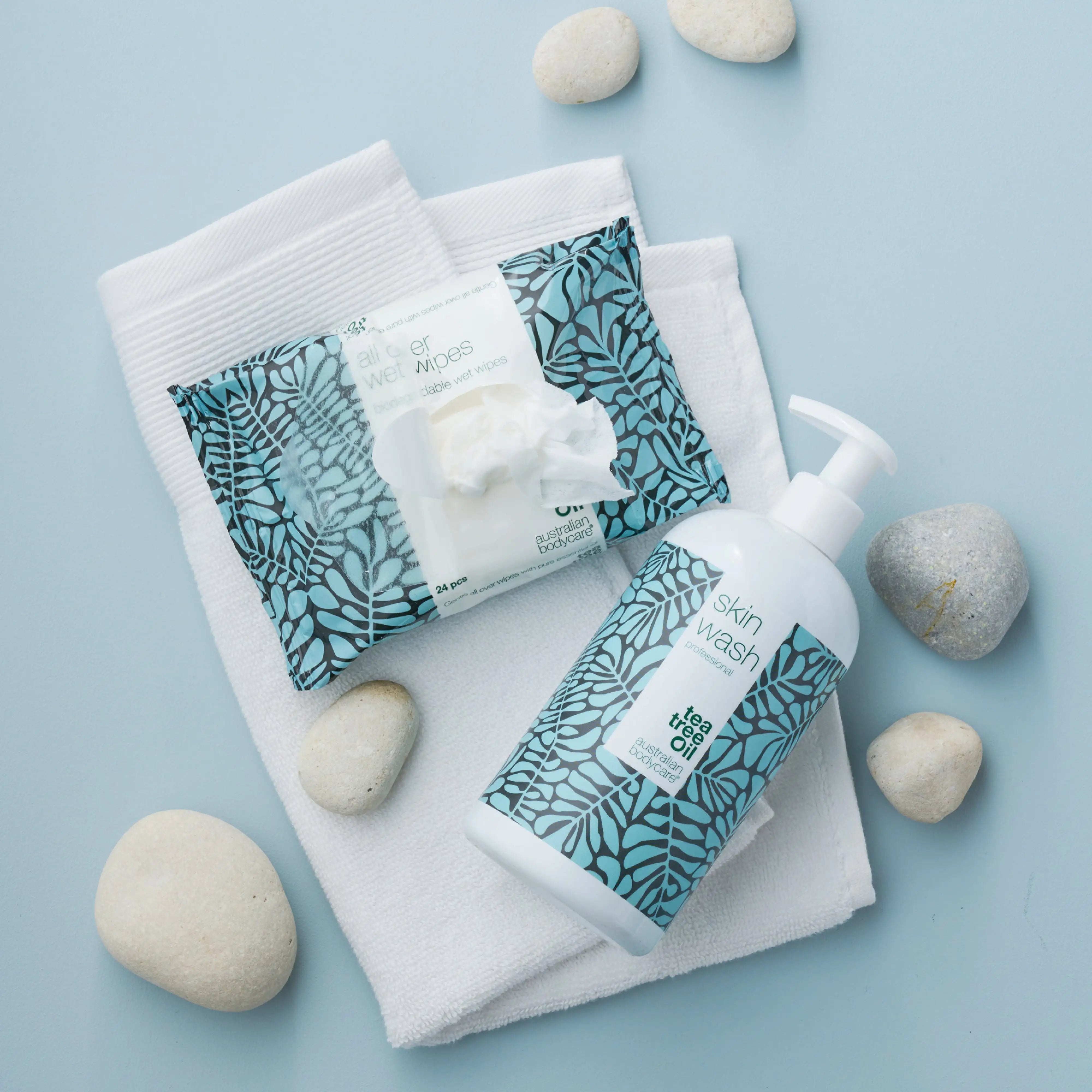 Australian Bodycare Professional Wet Wipes and Skin Wash