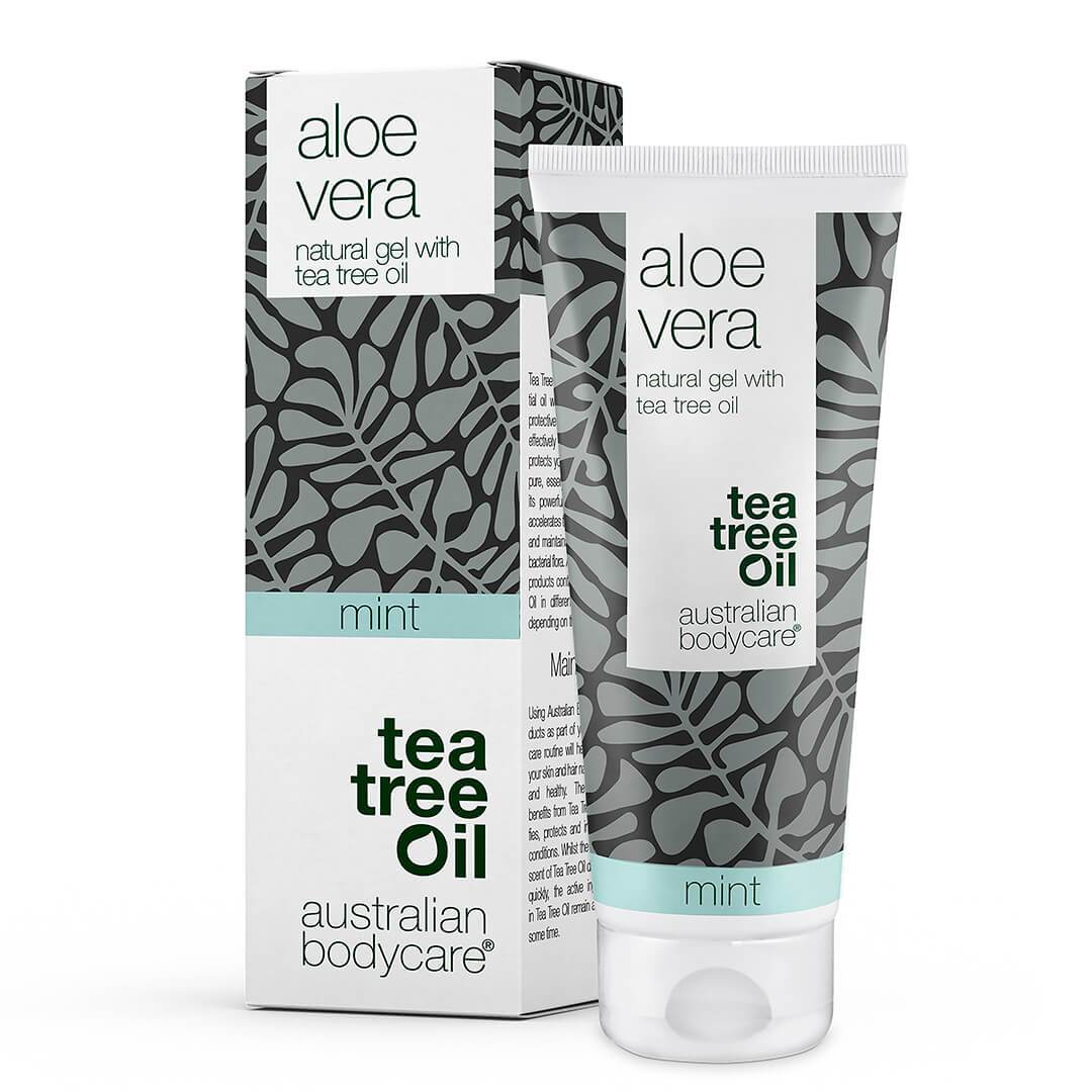 Gel de Aloe Vera — Gel enfriante para la picazón y la piel irritada, quemaduras solares y rasguños