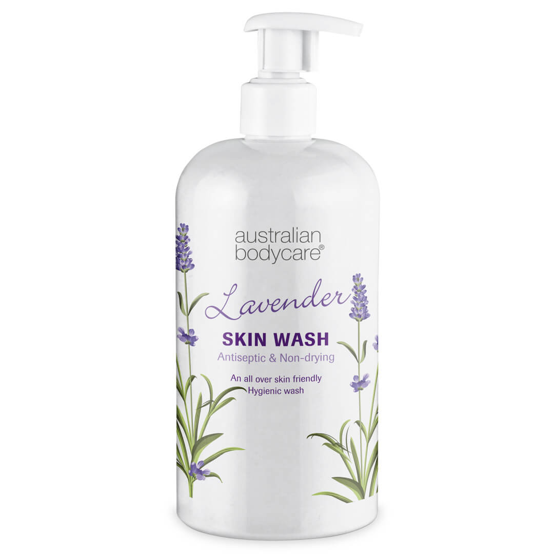 Profesional Gel de Ducha Lavanda — Gel de ducha con aceite de árbol de té y lavanda para el uso diario